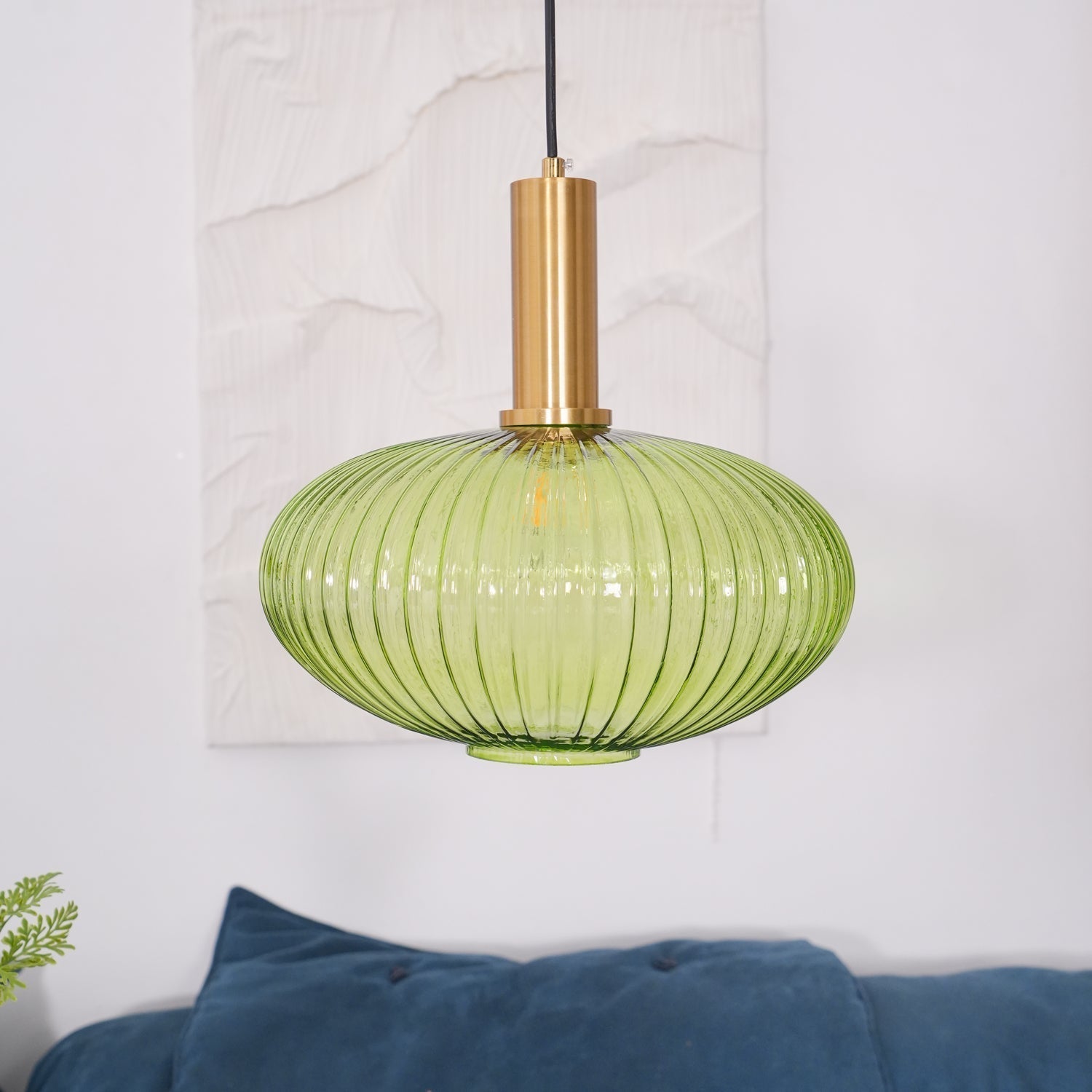 Elara Ribbed Pendant Lamp