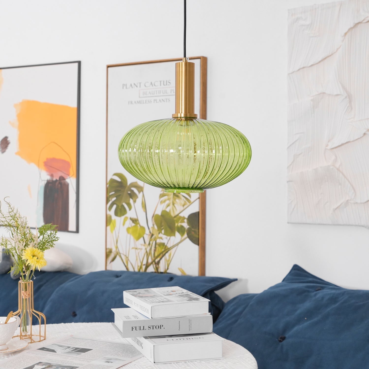 Elara Ribbed Pendant Lamp