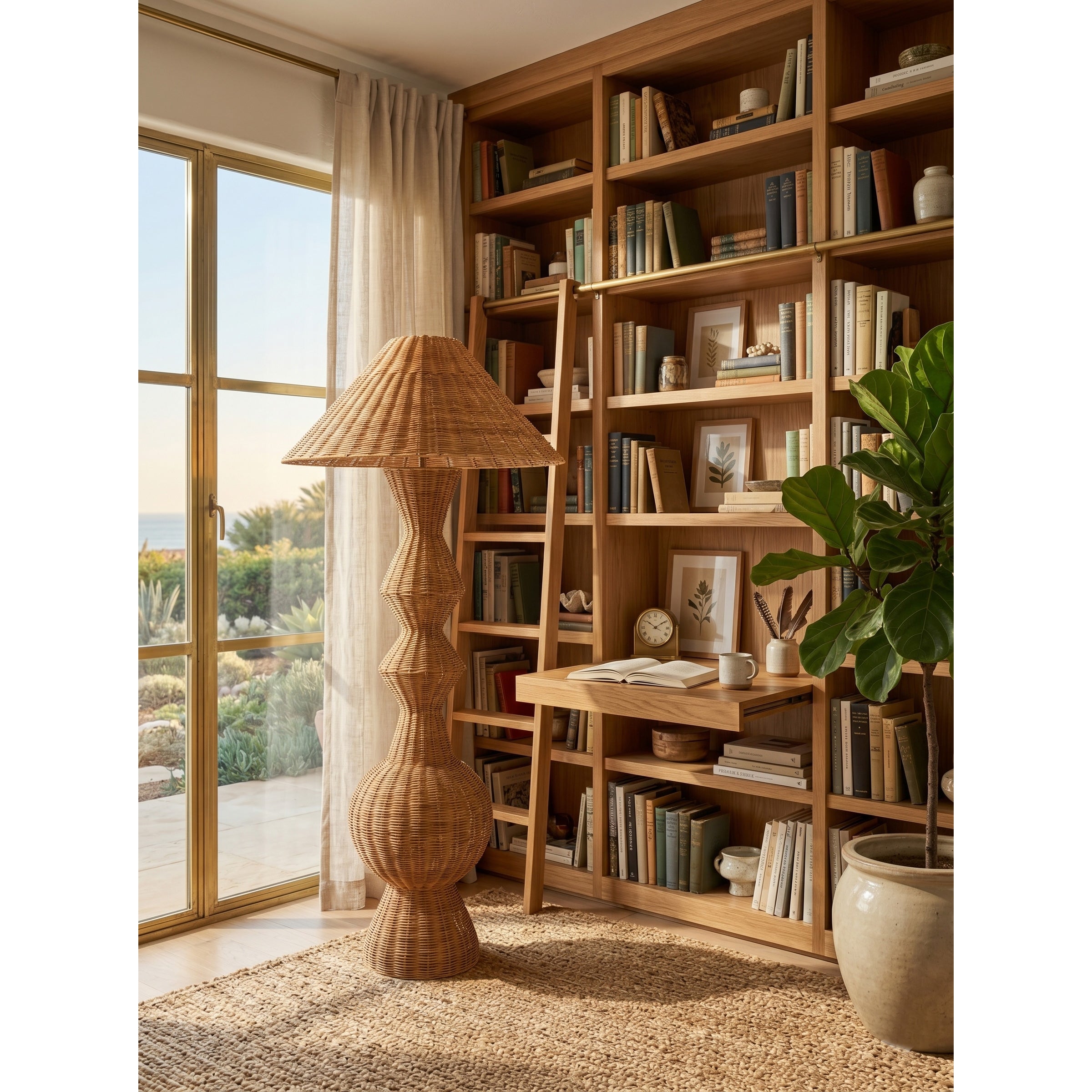 Nirvana Grande Floor Lamp against a plain white background.