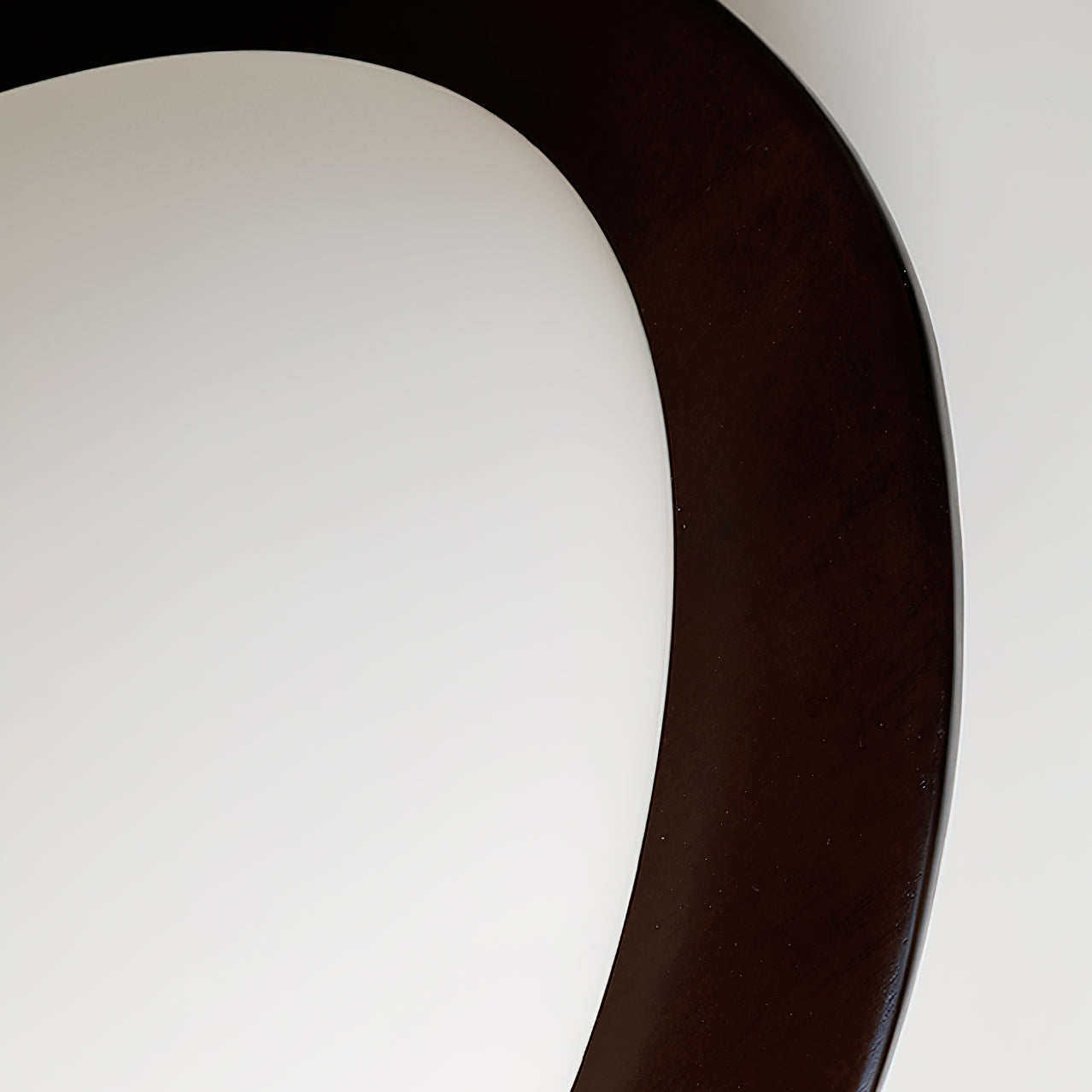 Lumo Ceiling Light Wood and Oval Shade Minimalist Natural-Neutral Decor