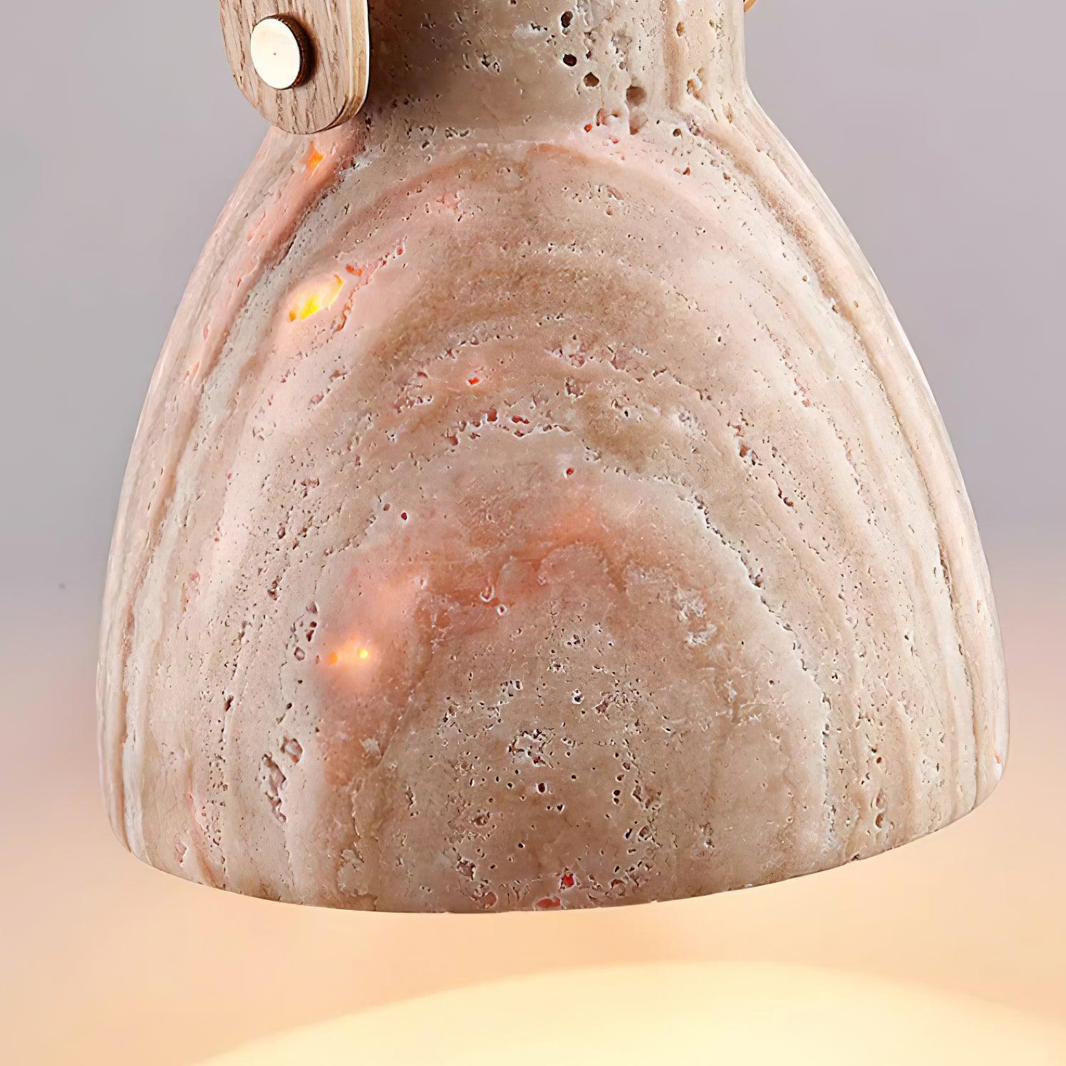 Cesta  Travertine Pendant Light