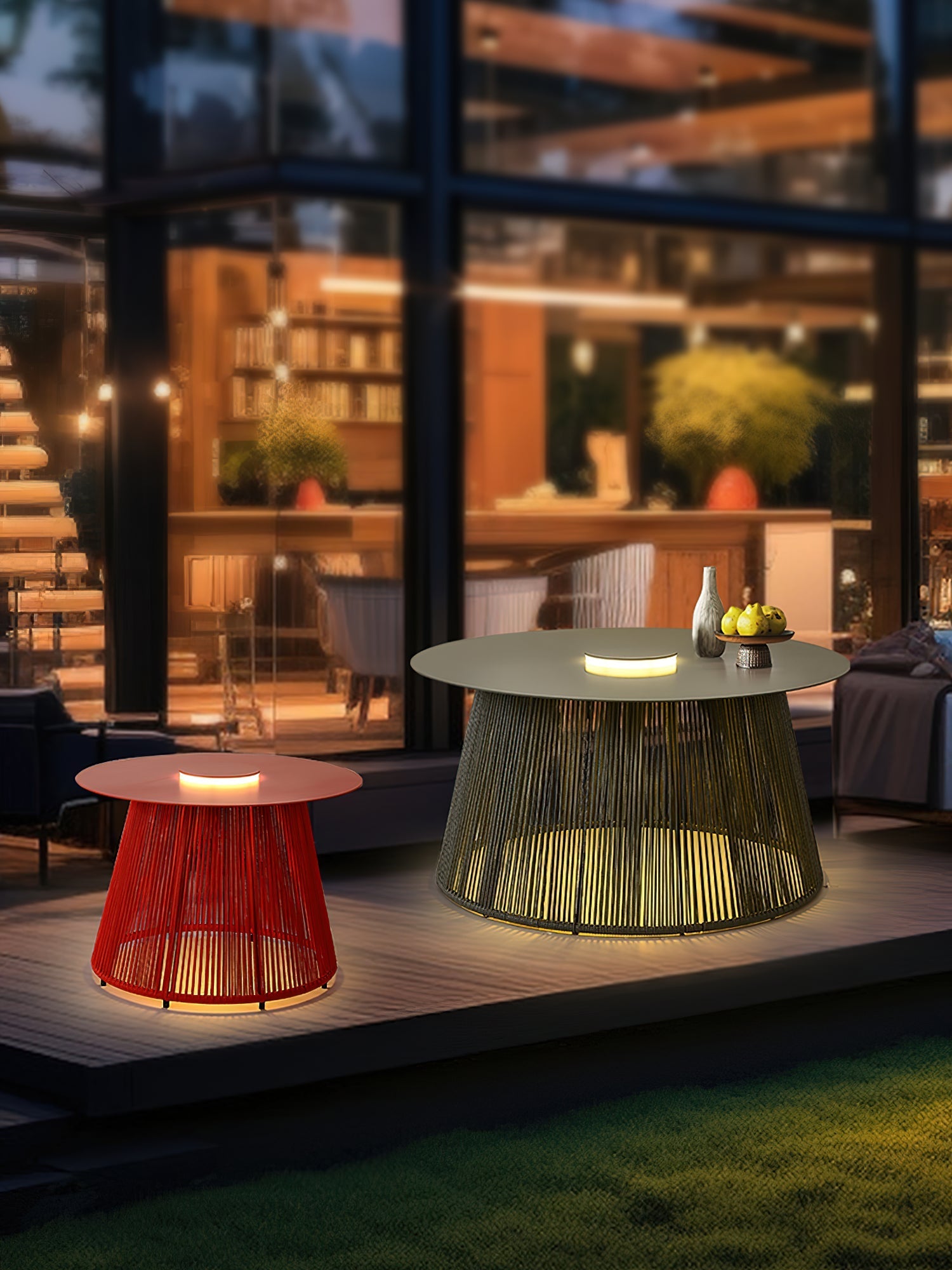 Nylonra Modern Nylon Table Lamp-Neutral Decor