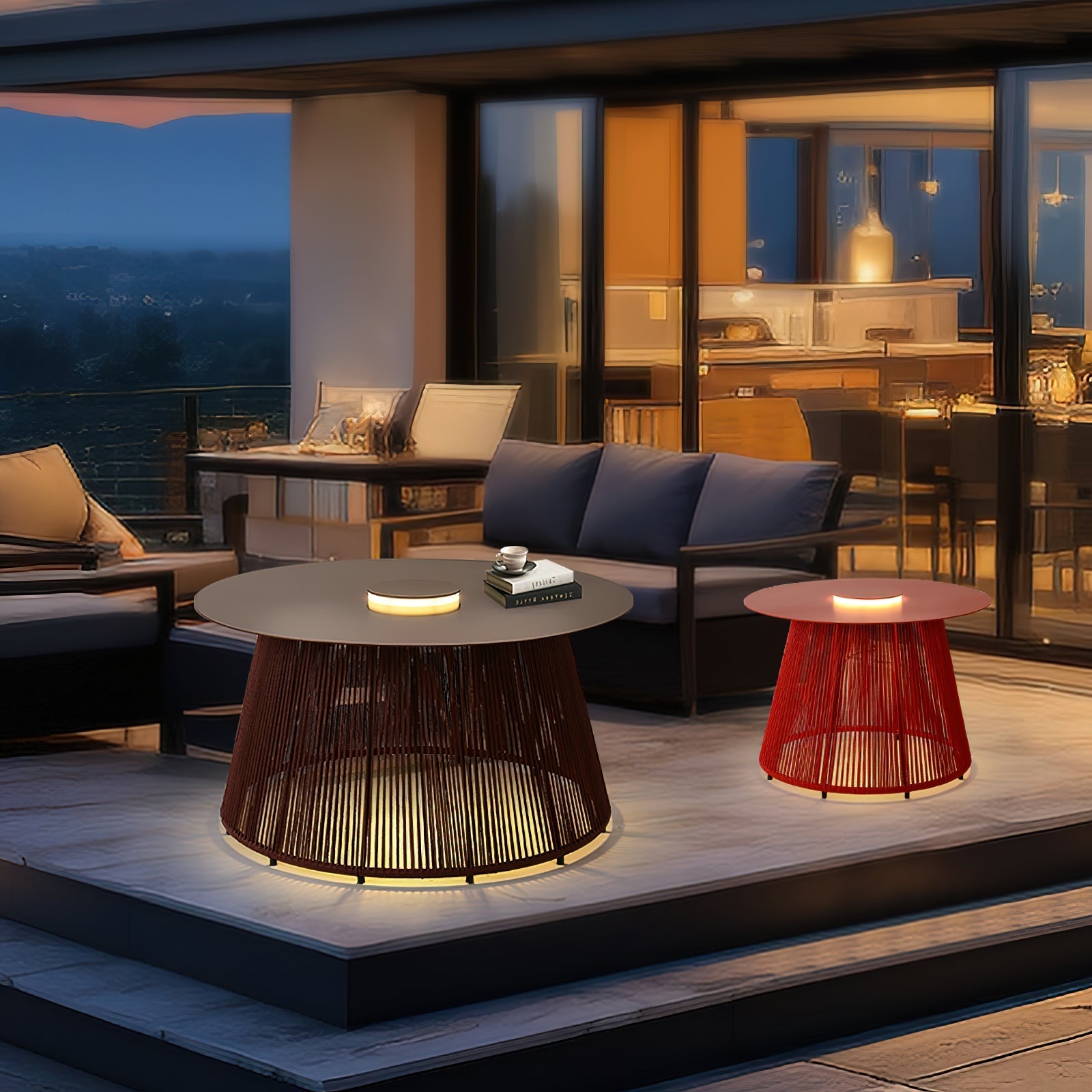 Nylonra Modern Nylon Table Lamp-Neutral Decor