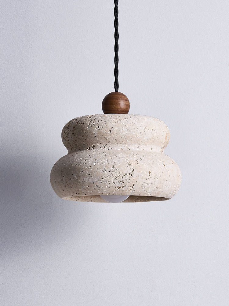 Nivora Stone Pendant Lamp-Neutral Decor