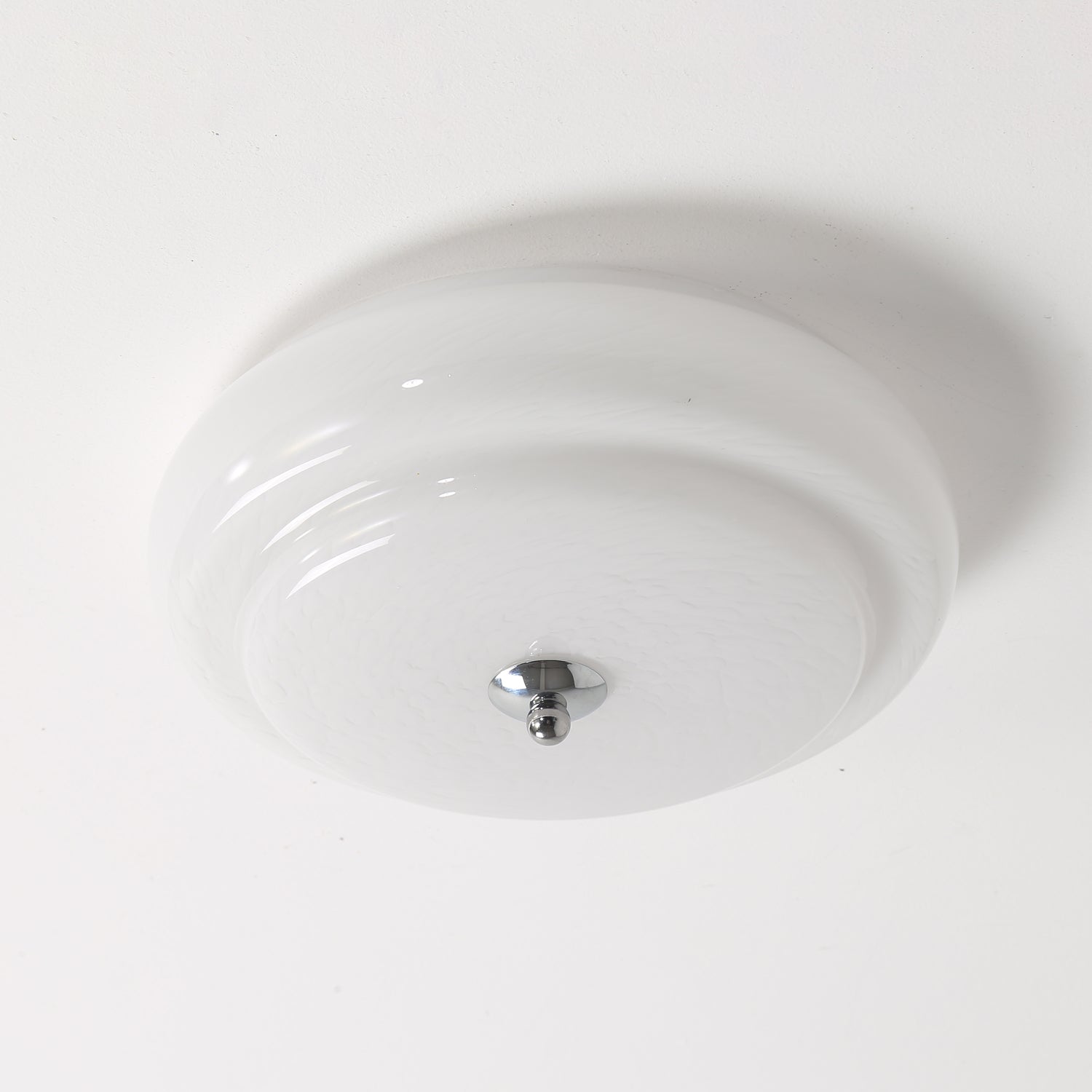 Olnoreth Modern Minimalist Glass Ceiling Lamp-Neutral Decor