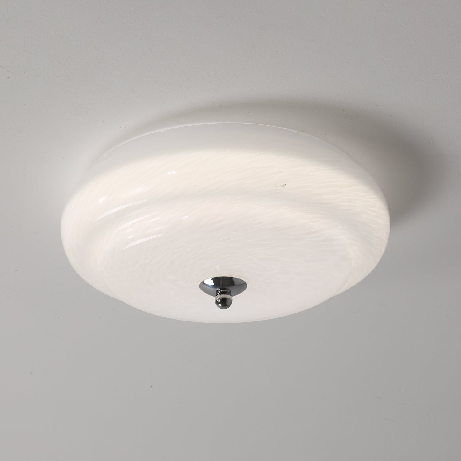 Olnoreth Modern Minimalist Glass Ceiling Lamp-Neutral Decor