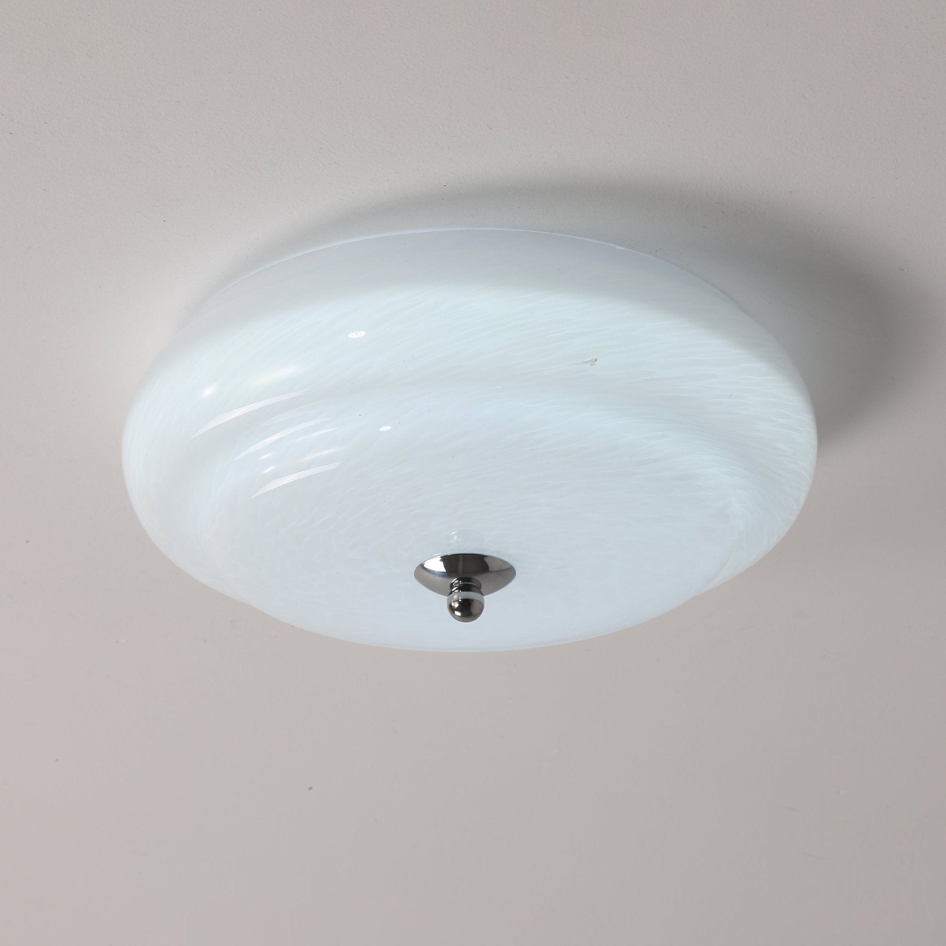Olnoreth Modern Minimalist Glass Ceiling Lamp-Neutral Decor