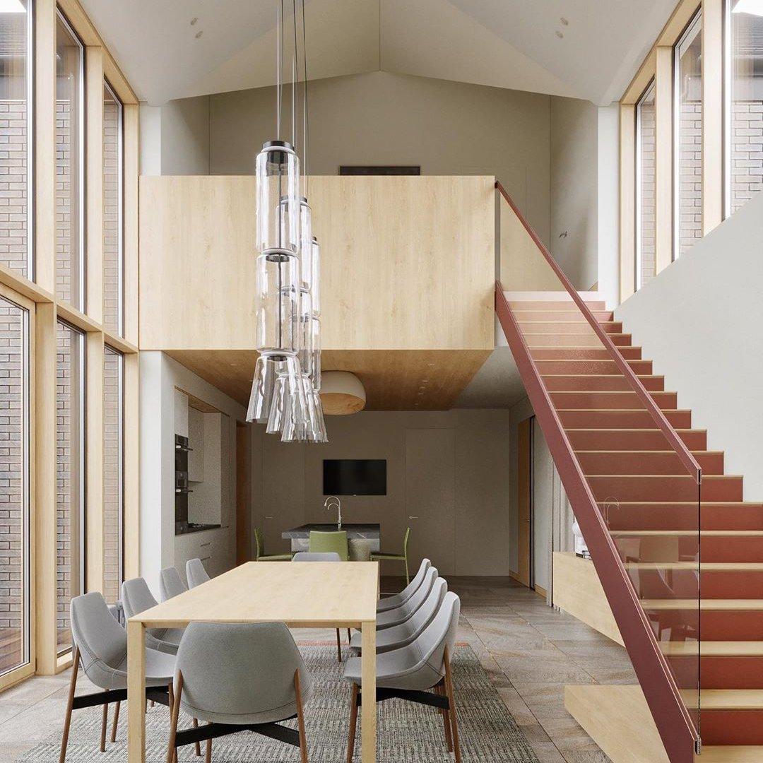 Vayden Industrial Artistic Pendant Light-Neutral Decor