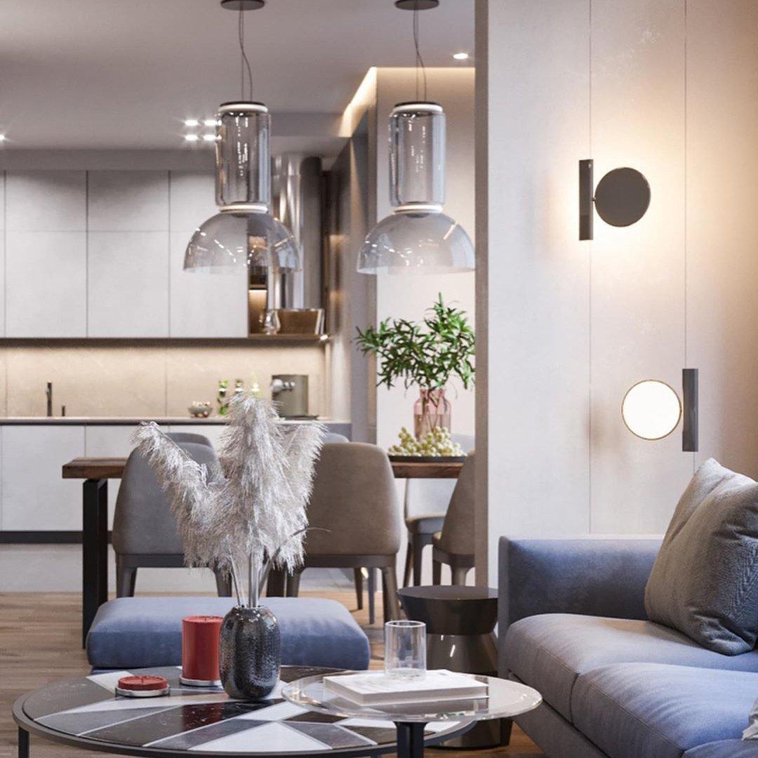 Vayden Industrial Artistic Pendant Light-Neutral Decor