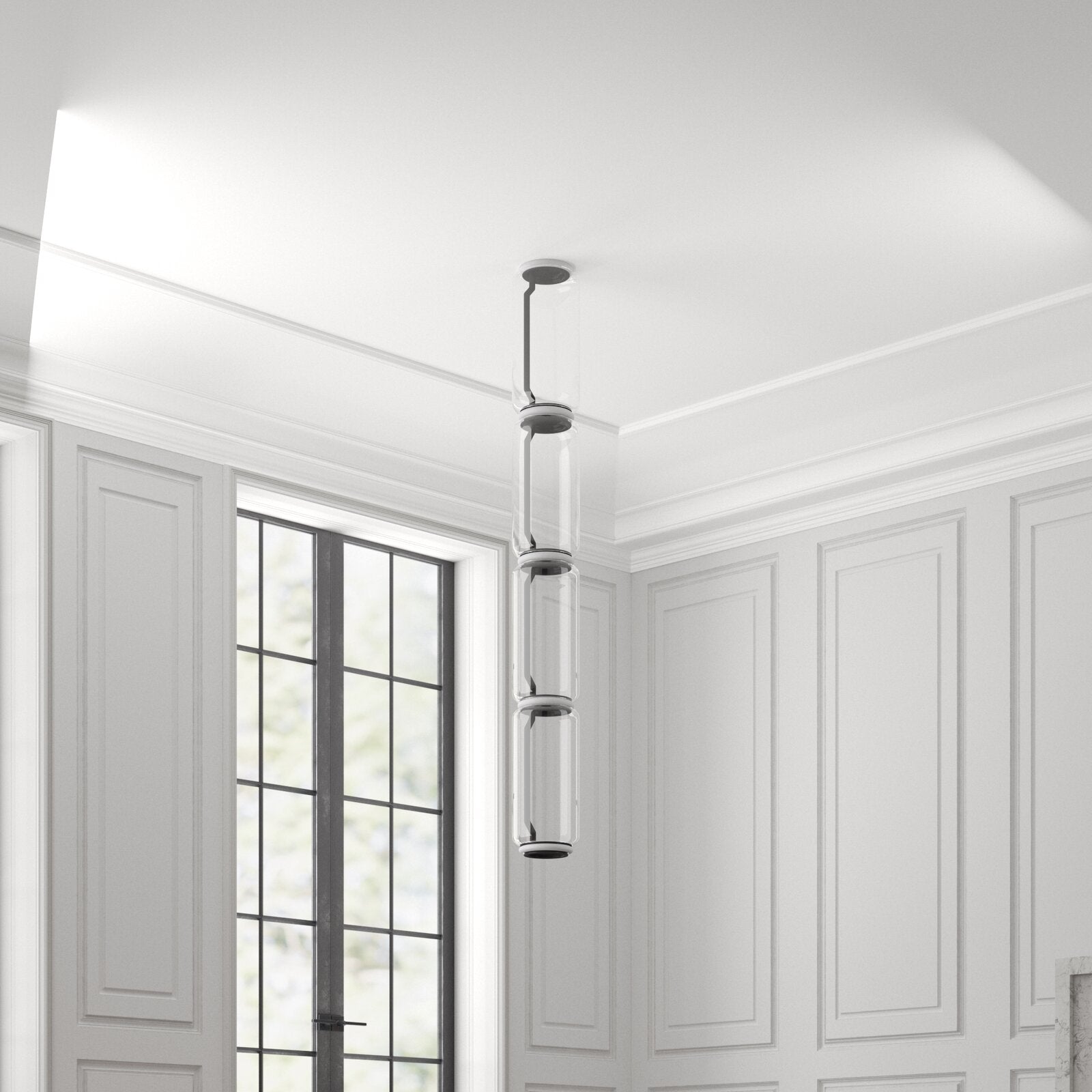 Vayden Industrial Artistic Pendant Light-Neutral Decor