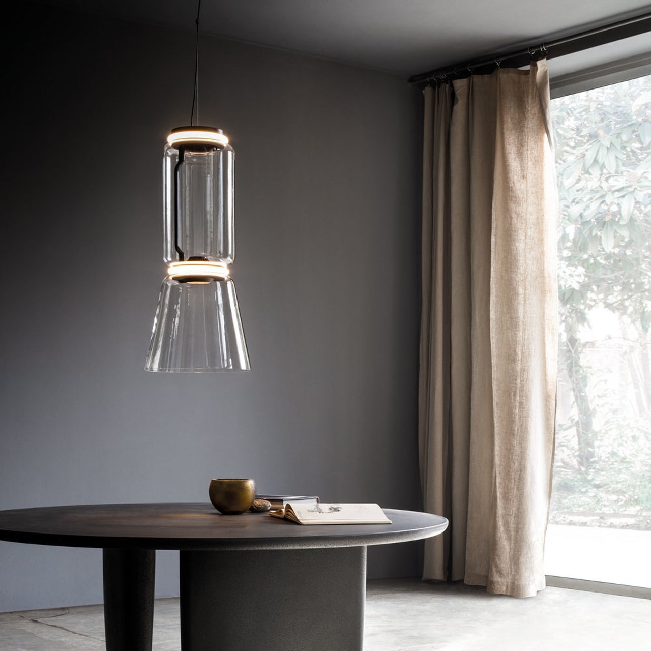 Vayden Industrial Artistic Pendant Light-Neutral Decor
