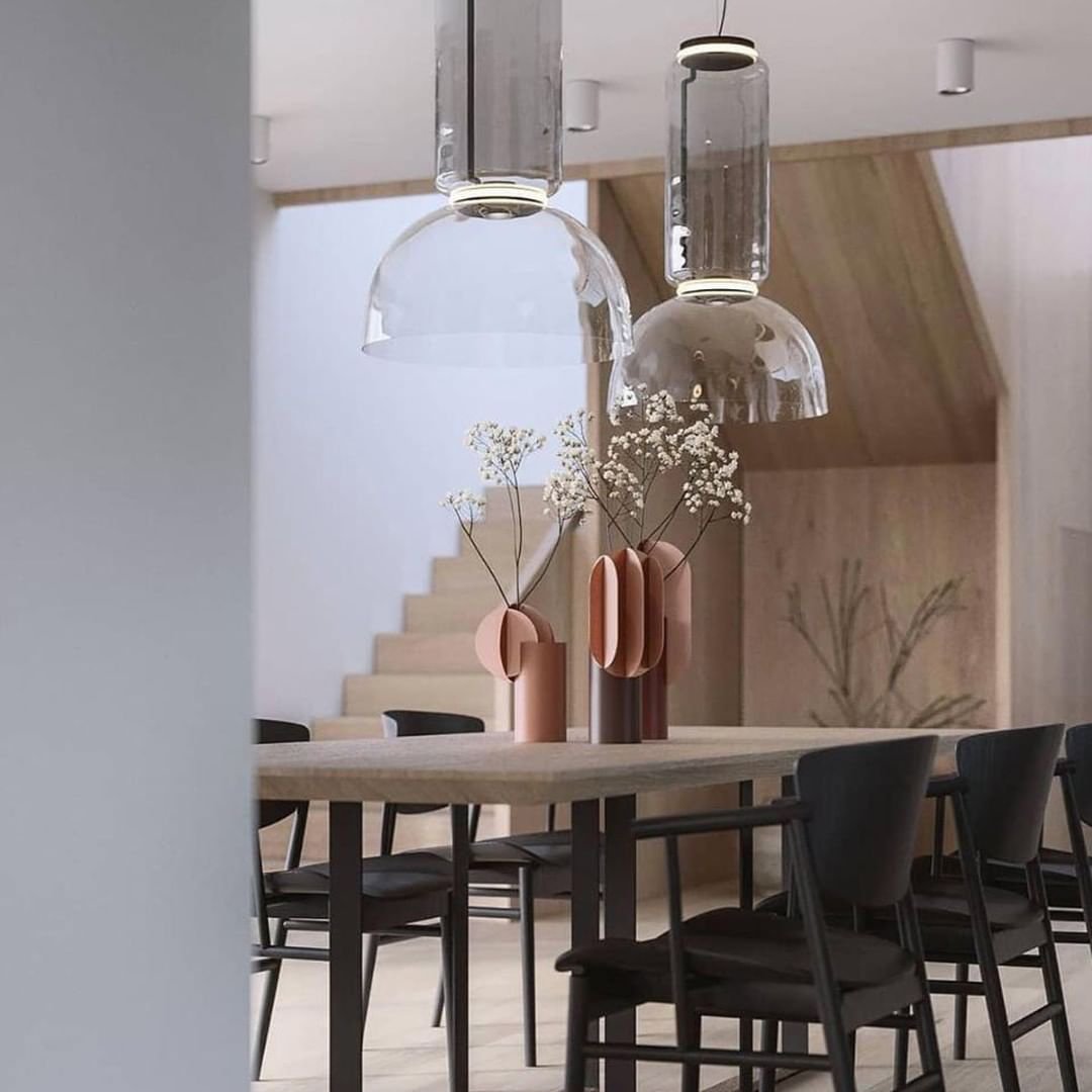 Vayden Industrial Artistic Pendant Light-Neutral Decor