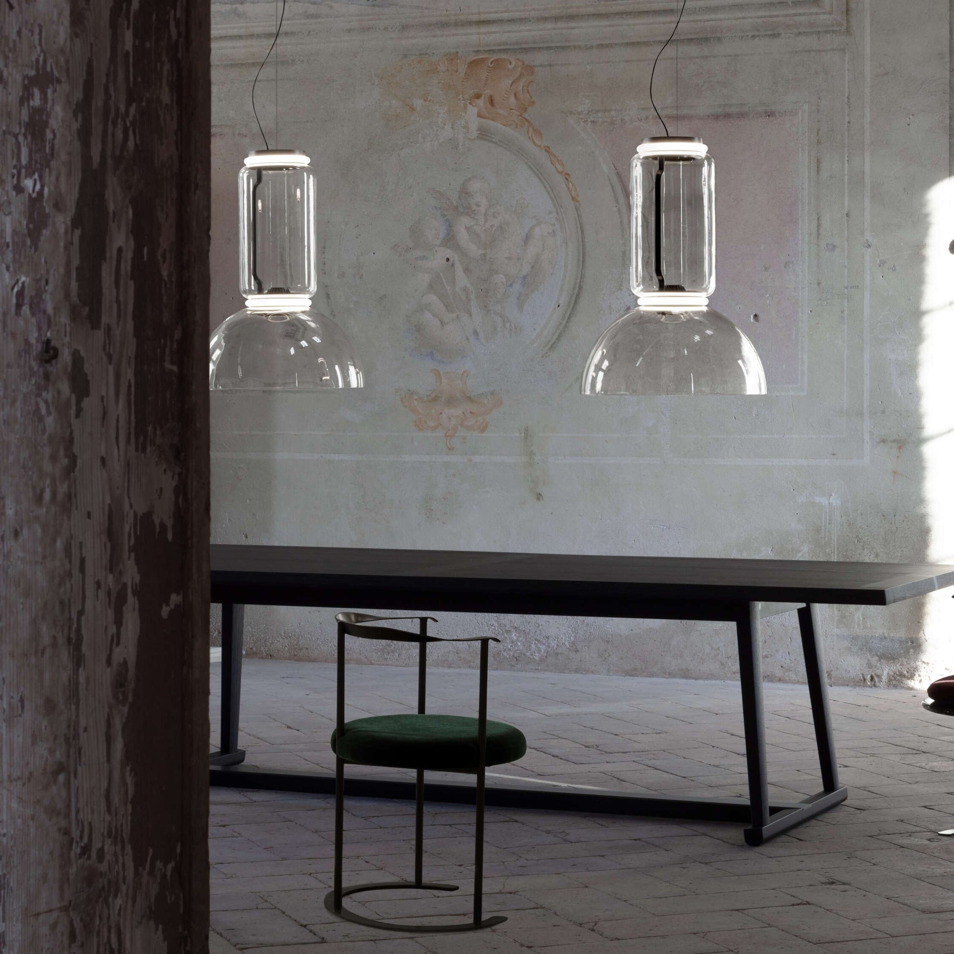 Vayden Industrial Artistic Pendant Light-Neutral Decor