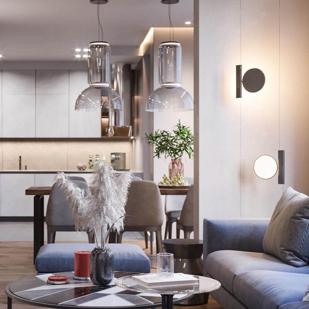 Vayden Industrial Artistic Pendant Light-Neutral Decor