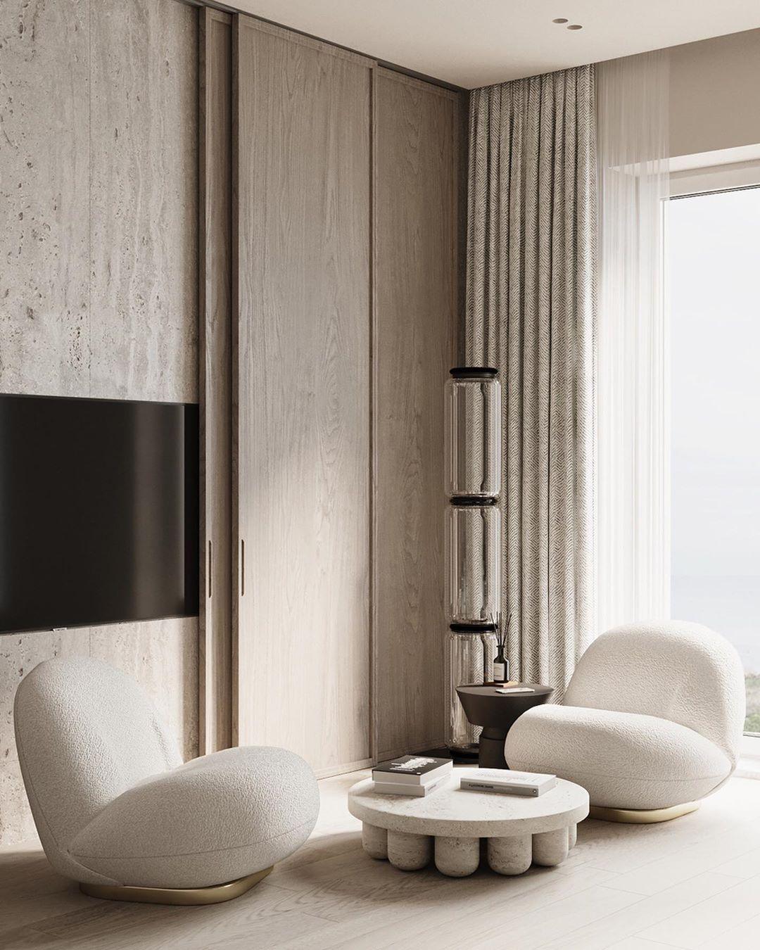 Cyrilys Floor Lamp Bamboo Glass-Neutral Decor