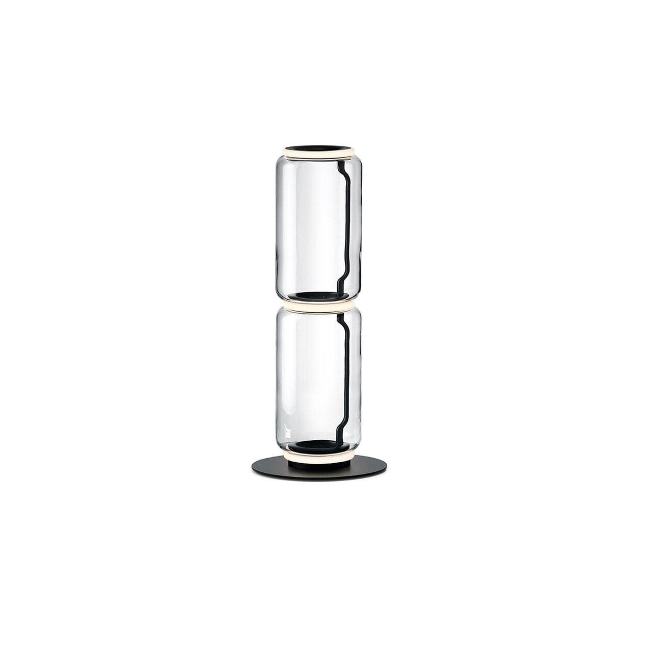 Cyrilys Floor Lamp Bamboo Glass-Neutral Decor