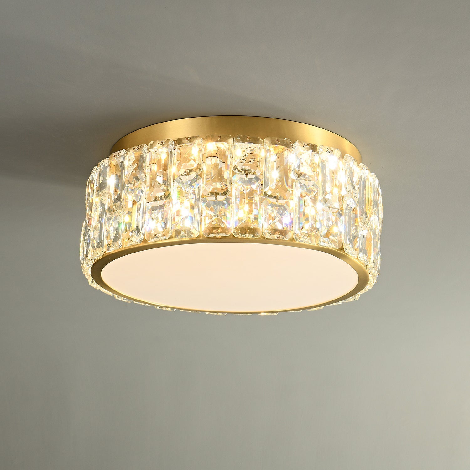 Cimare Postmodern Luxury Crystal Ceiling Lamp-Neutral Decor