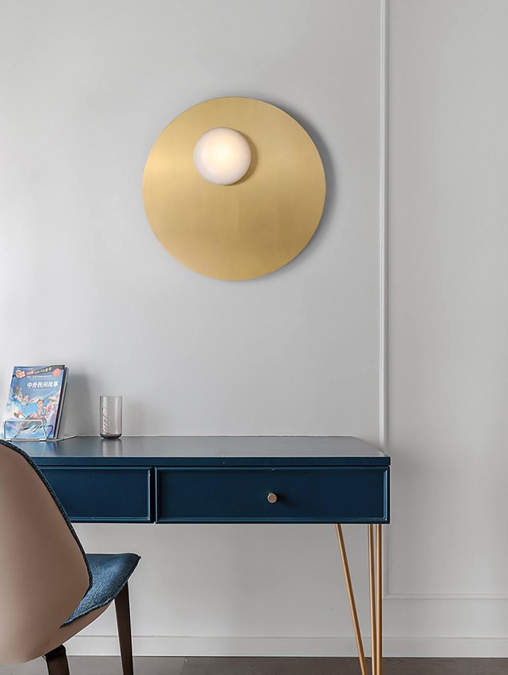 Ivsolion Modern Minimalist Angled Glass Sconce Wall lamp-Neutral Decor