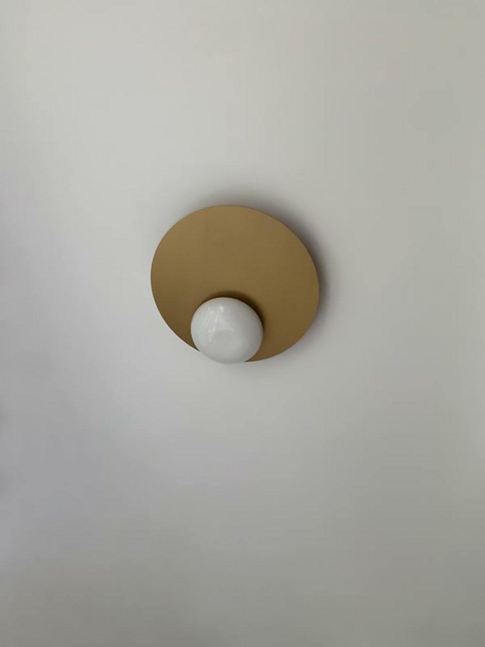 Ivsolion Modern Minimalist Angled Glass Sconce Wall lamp-Neutral Decor