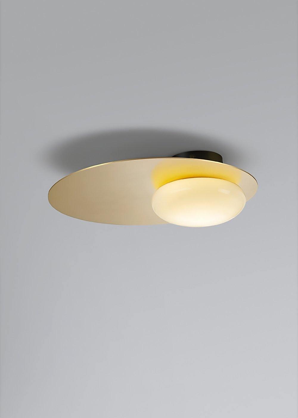 Ivsolion Modern Minimalist Angled Glass Sconce Wall lamp-Neutral Decor
