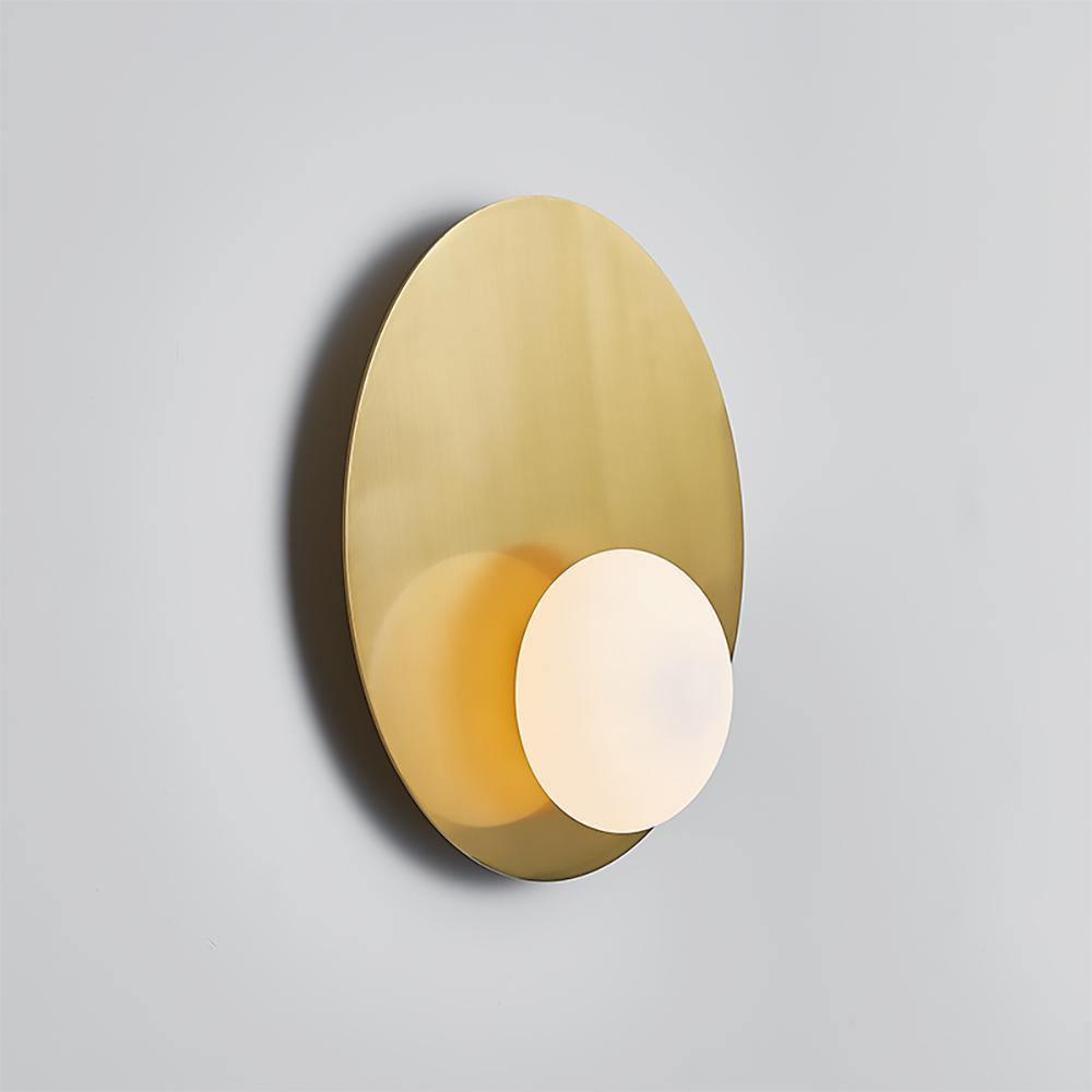Ivsolion Modern Minimalist Angled Glass Sconce Wall lamp-Neutral Decor
