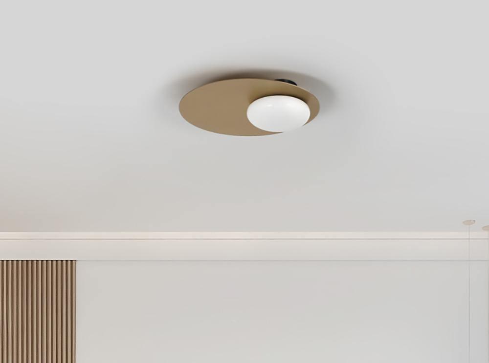 Ivsolion Modern Minimalist Angled Glass Sconce Wall lamp-Neutral Decor