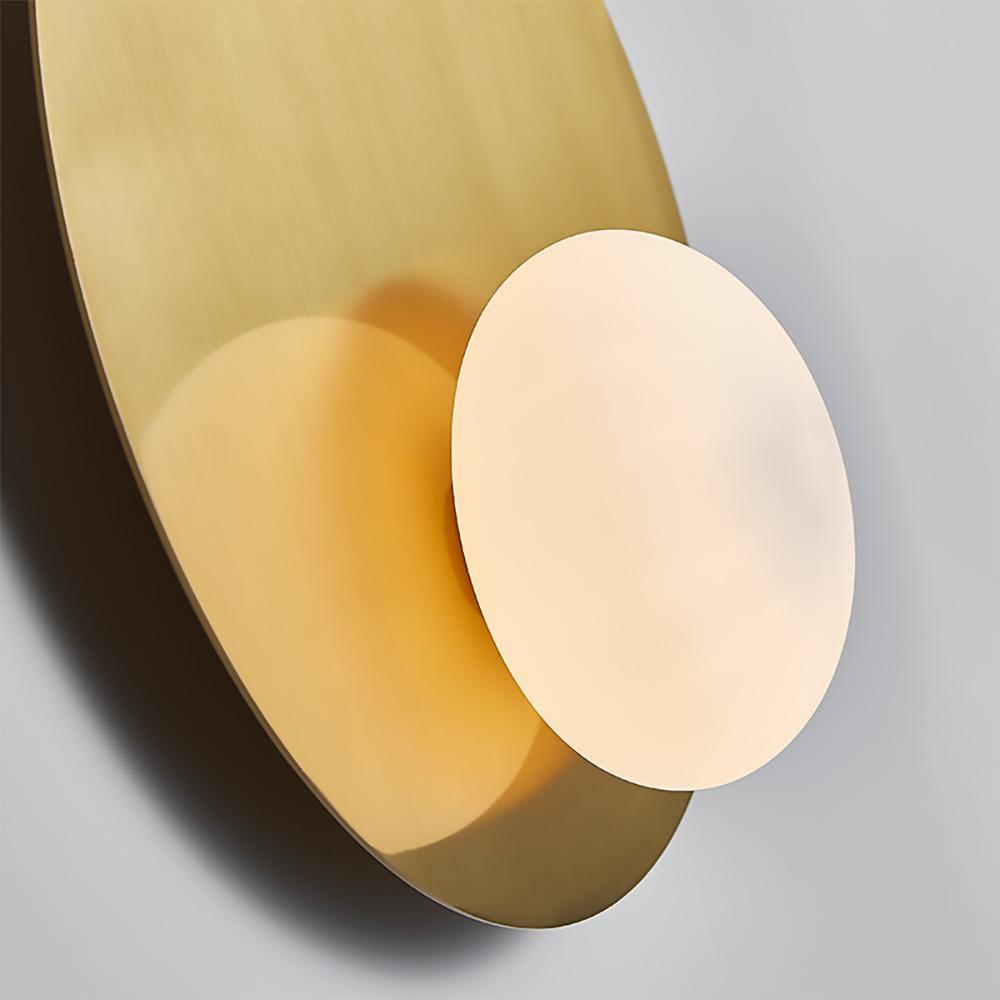 Ivsolion Modern Minimalist Angled Glass Sconce Wall lamp-Neutral Decor