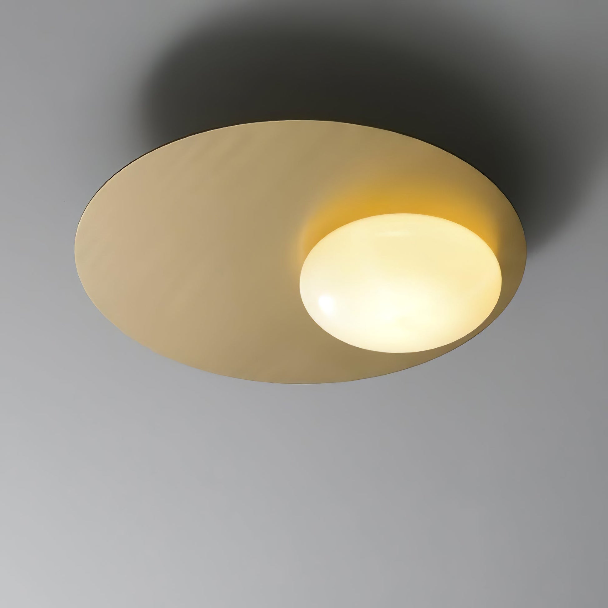 Ivsolion Modern Minimalist Angled Glass Sconce Wall lamp-Neutral Decor