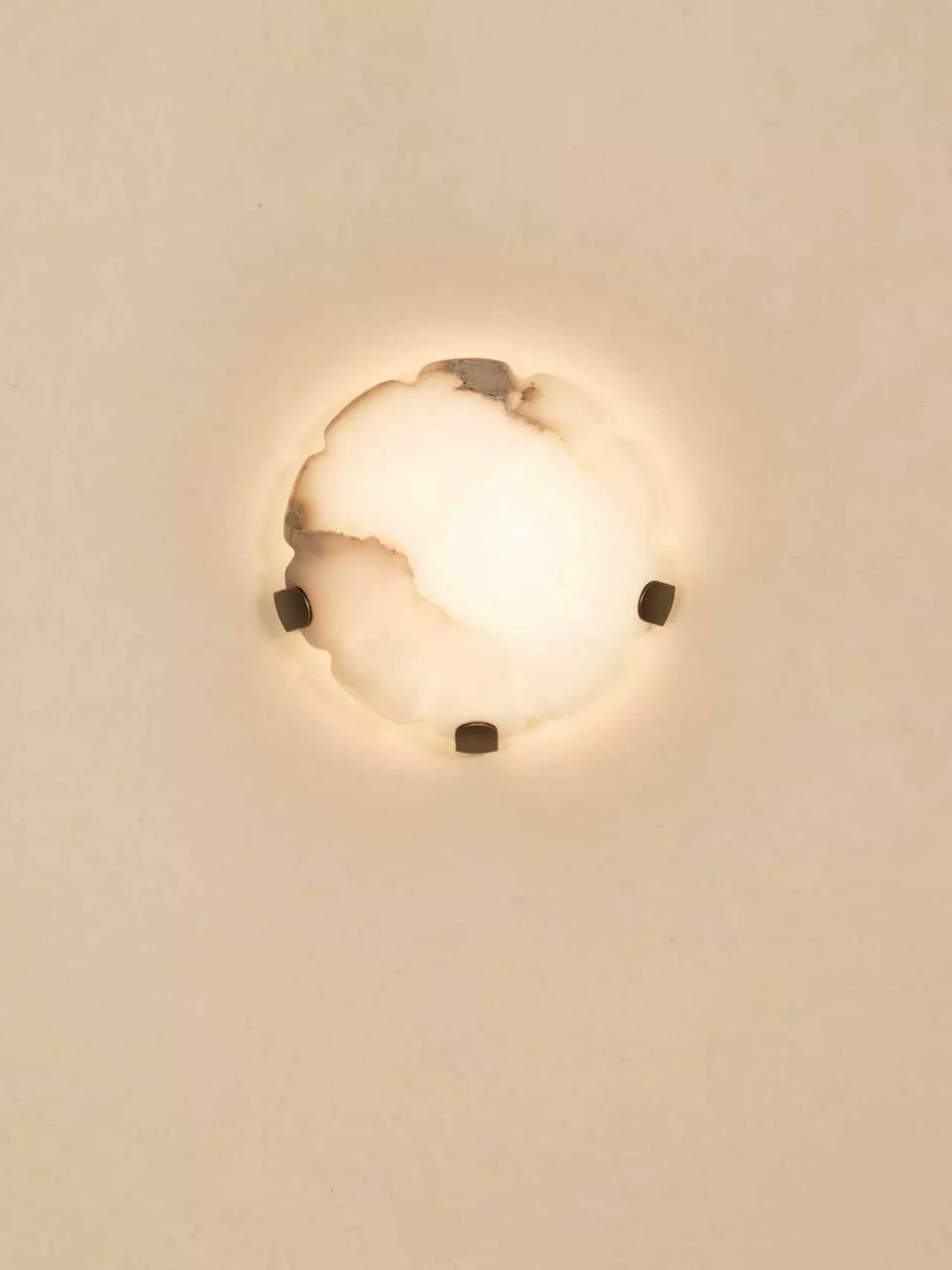 Noema Alabaster Wall Sconce-Neutral Decor