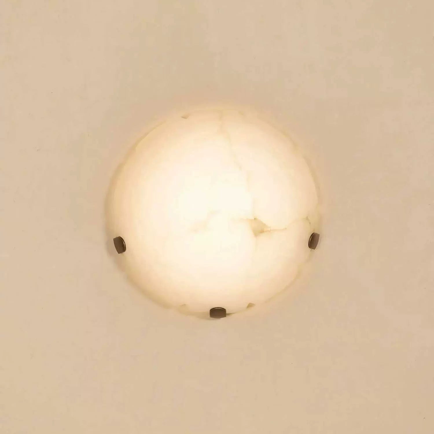 Noema Alabaster Wall Sconce-Neutral Decor