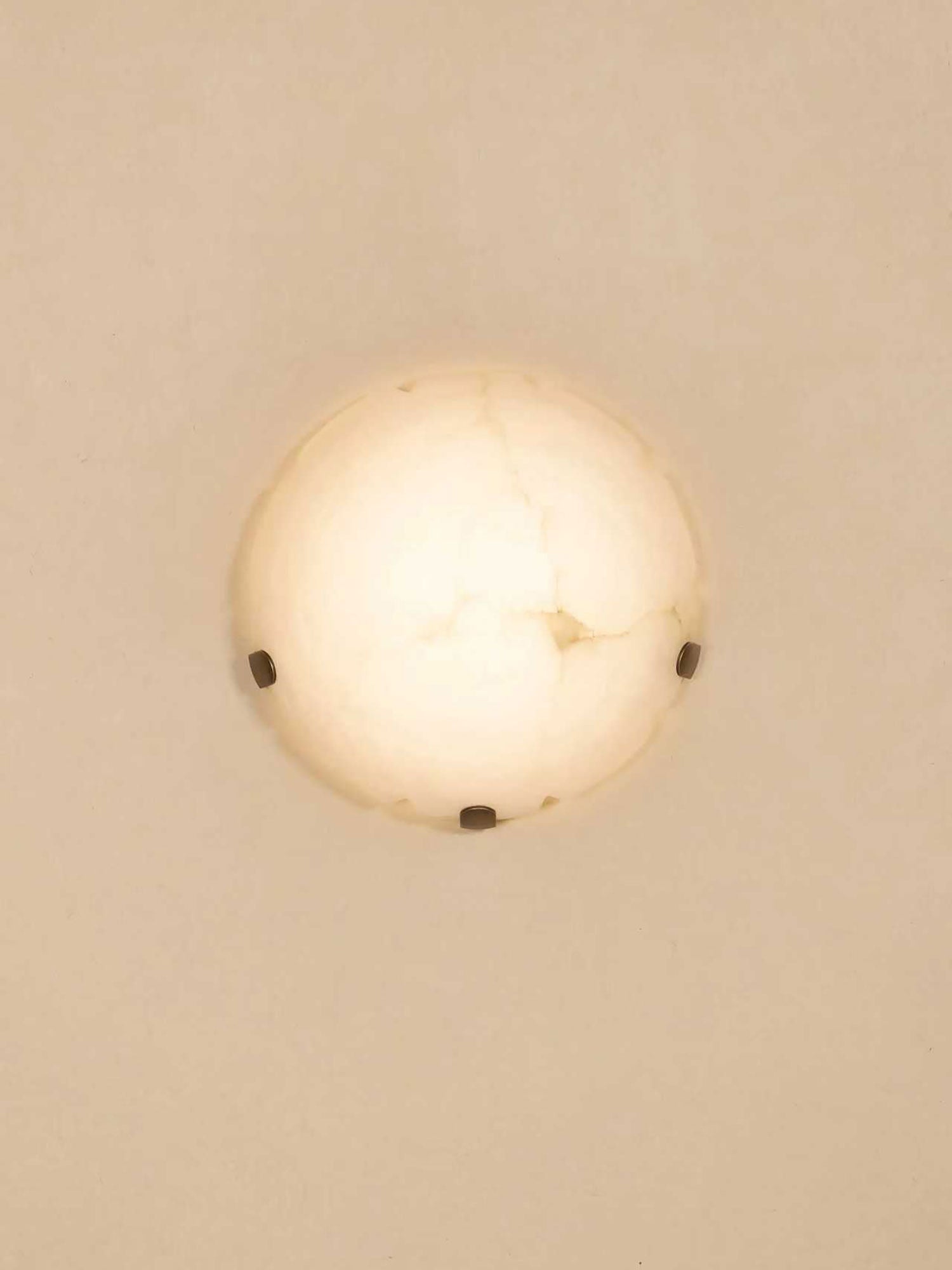 Noema Alabaster Wall Sconce-Neutral Decor