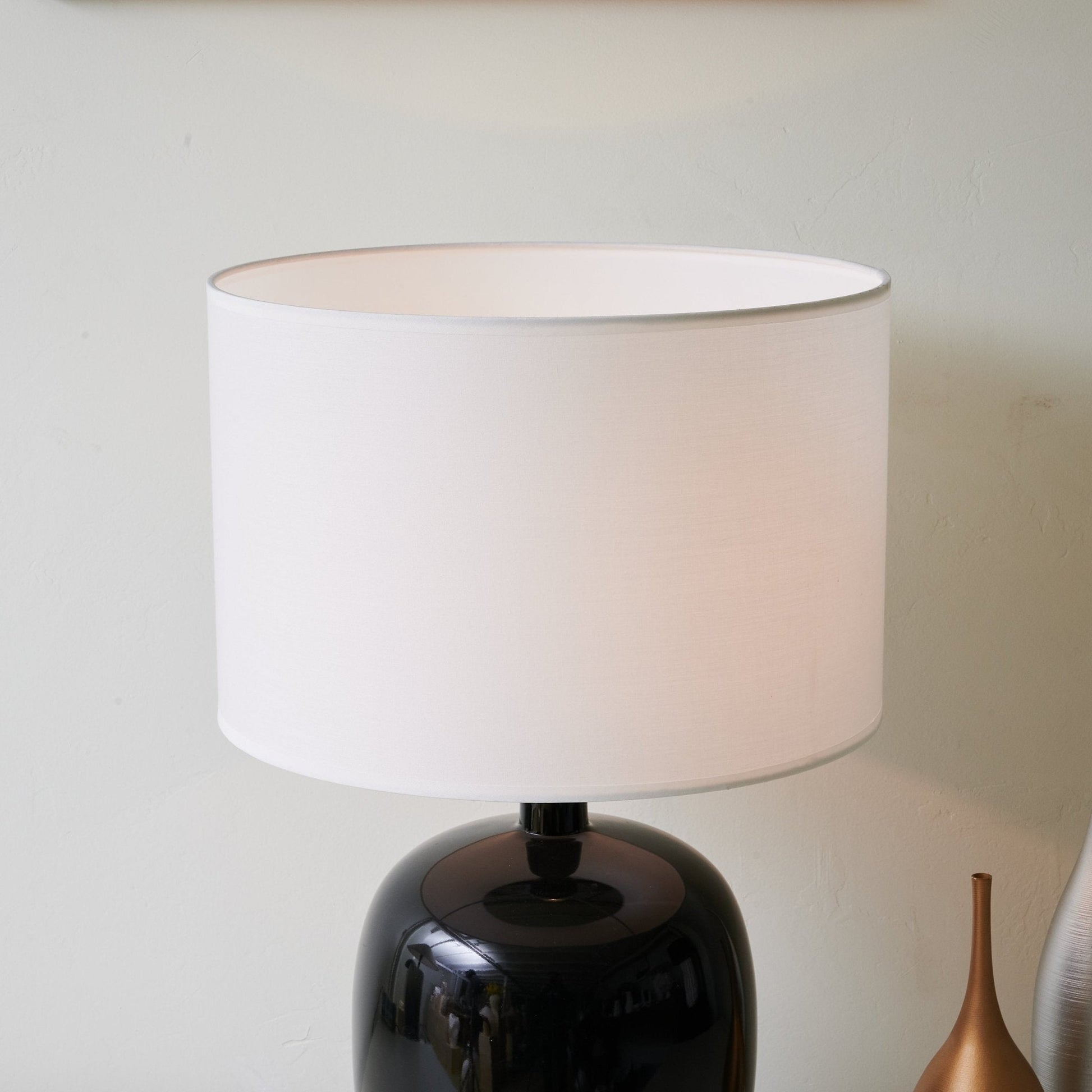 Derek Modern Ceramics Table Lamp-Neutral Decor