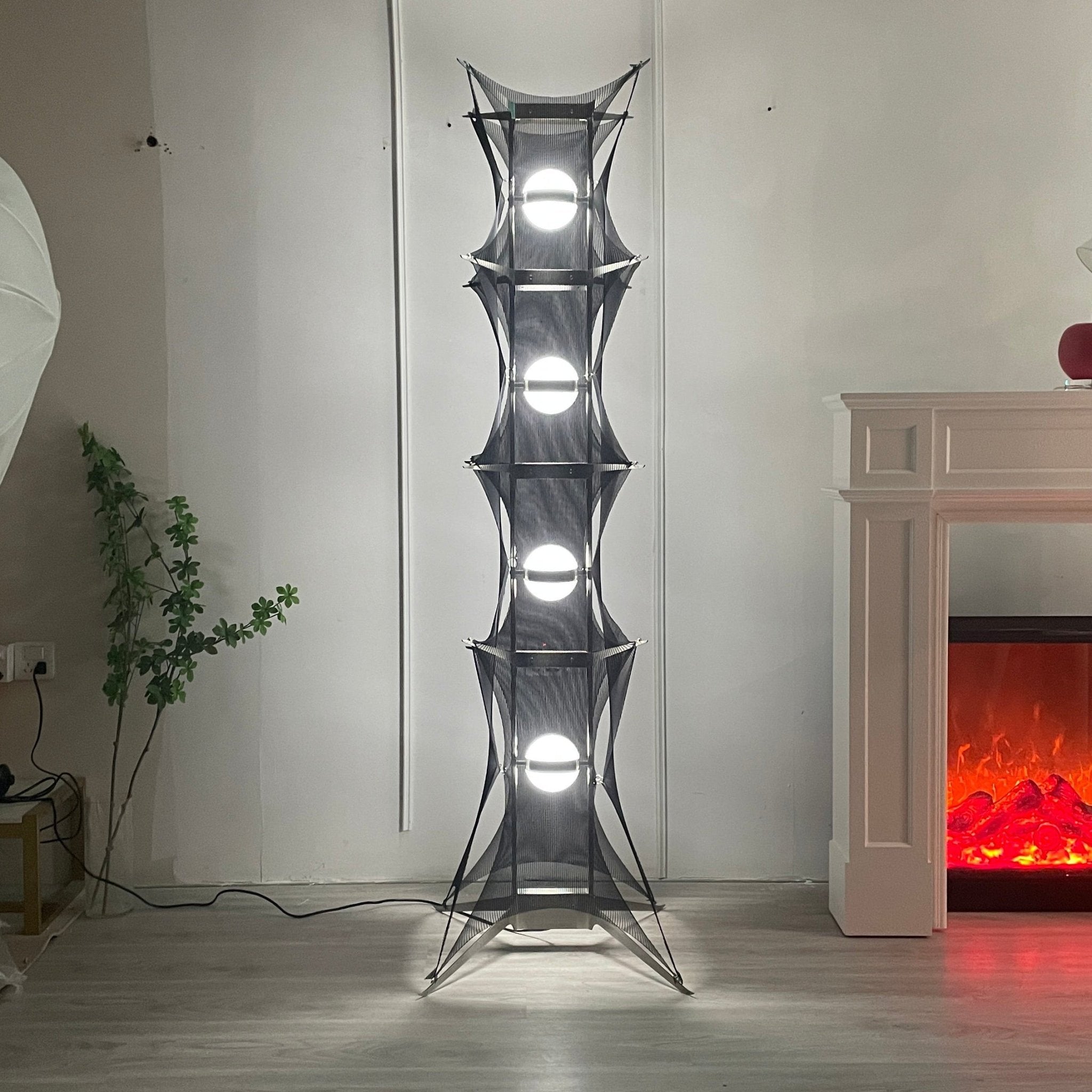 Finn Modern Floor Lamp-Neutral Decor