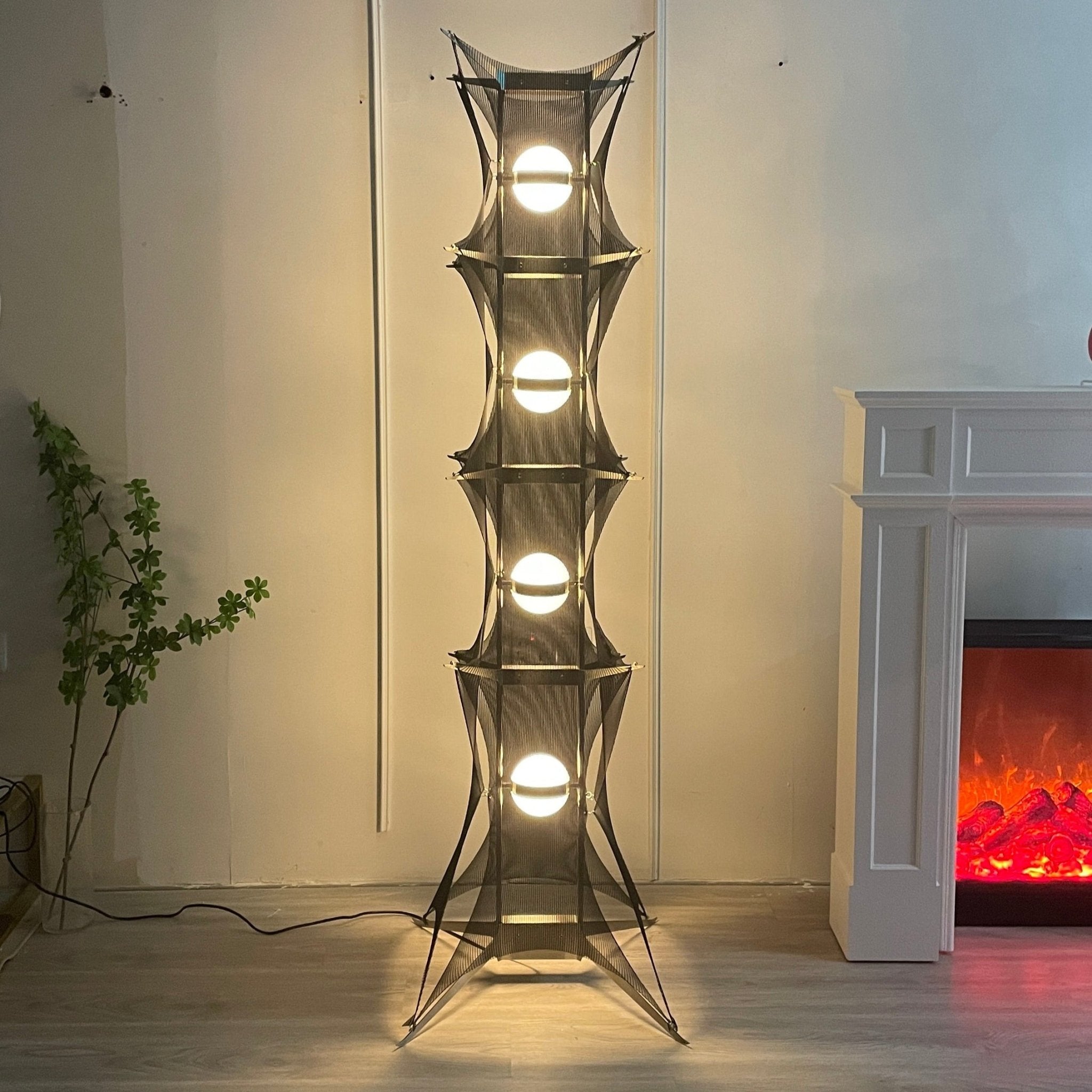 Finn Modern Floor Lamp-Neutral Decor