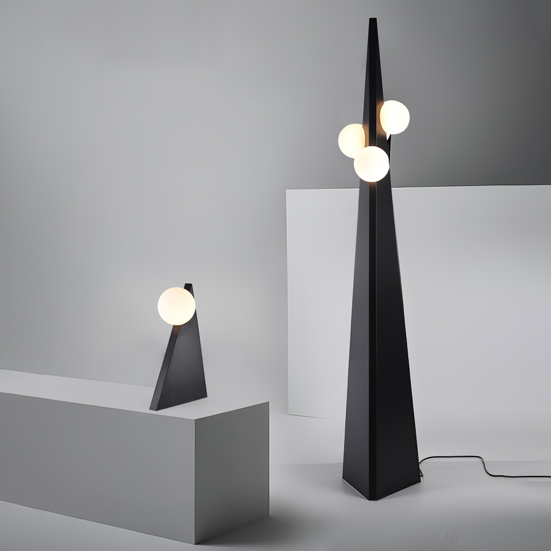 Lymarora Sculptural Floor Lamp-Neutral Decor