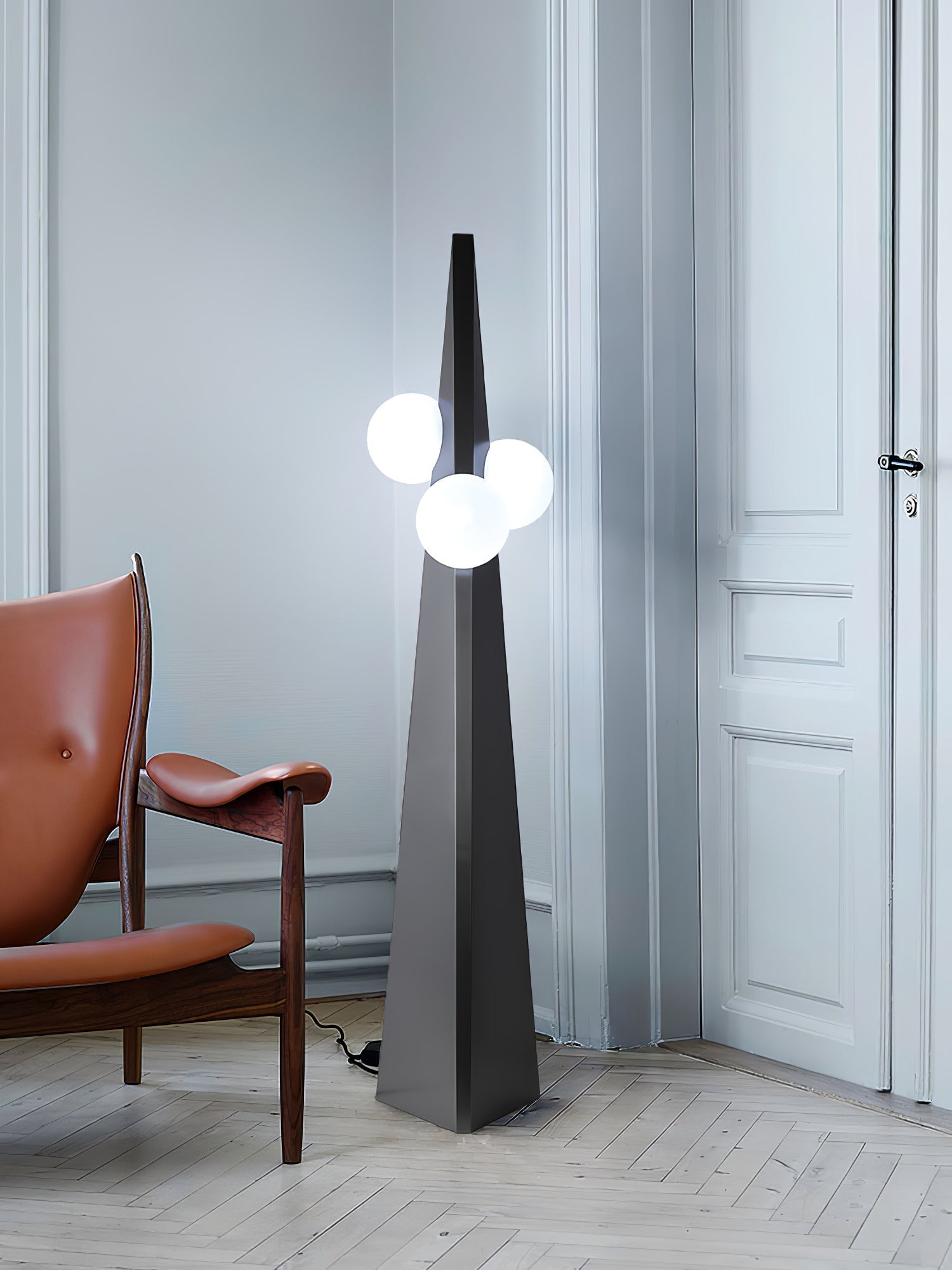 Lymarora Sculptural Floor Lamp-Neutral Decor