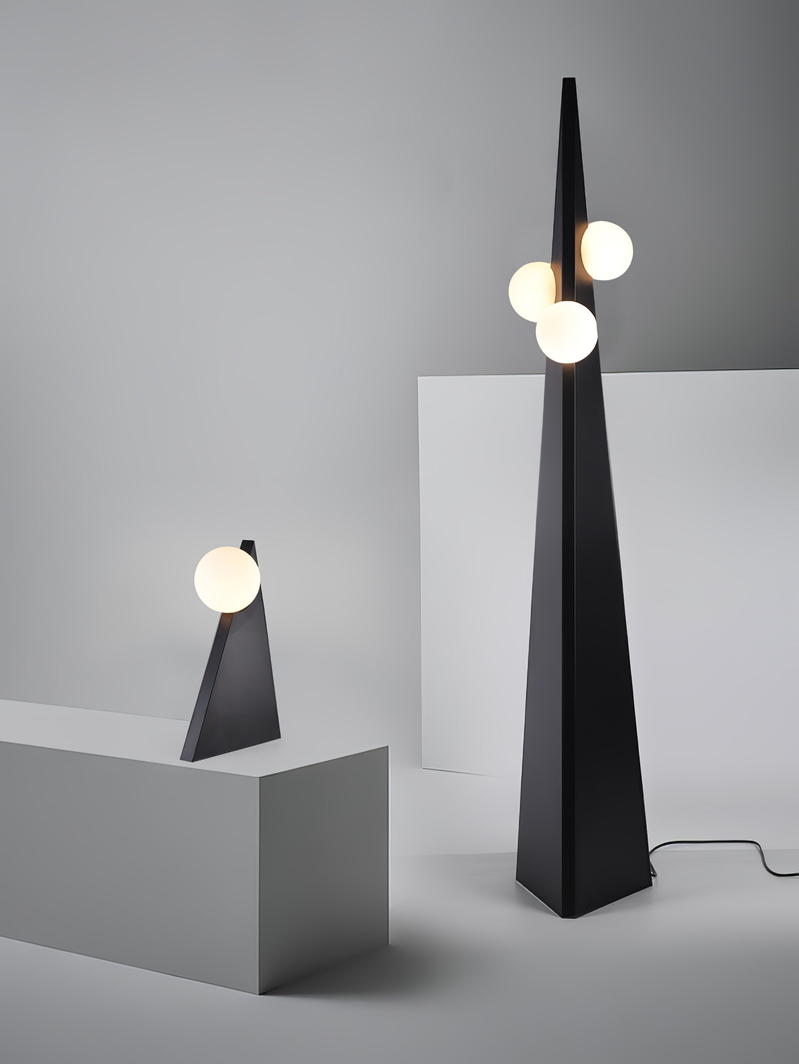 Lymarora Sculptural Floor Lamp-Neutral Decor