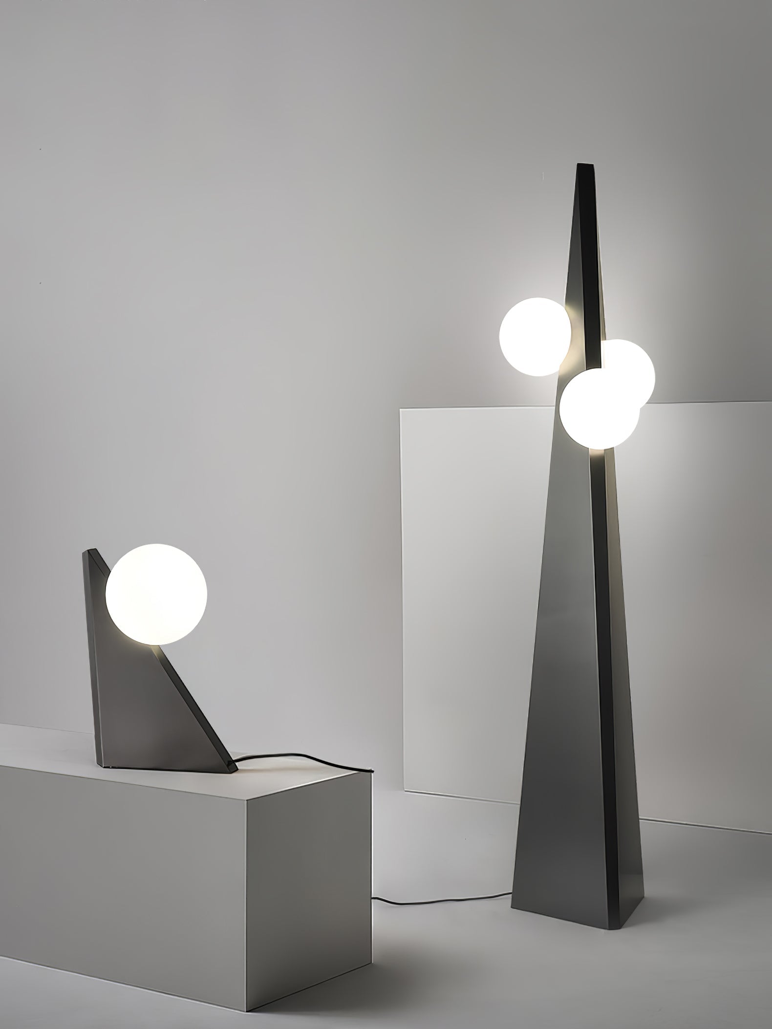 Lymarora Sculptural Floor Lamp-Neutral Decor