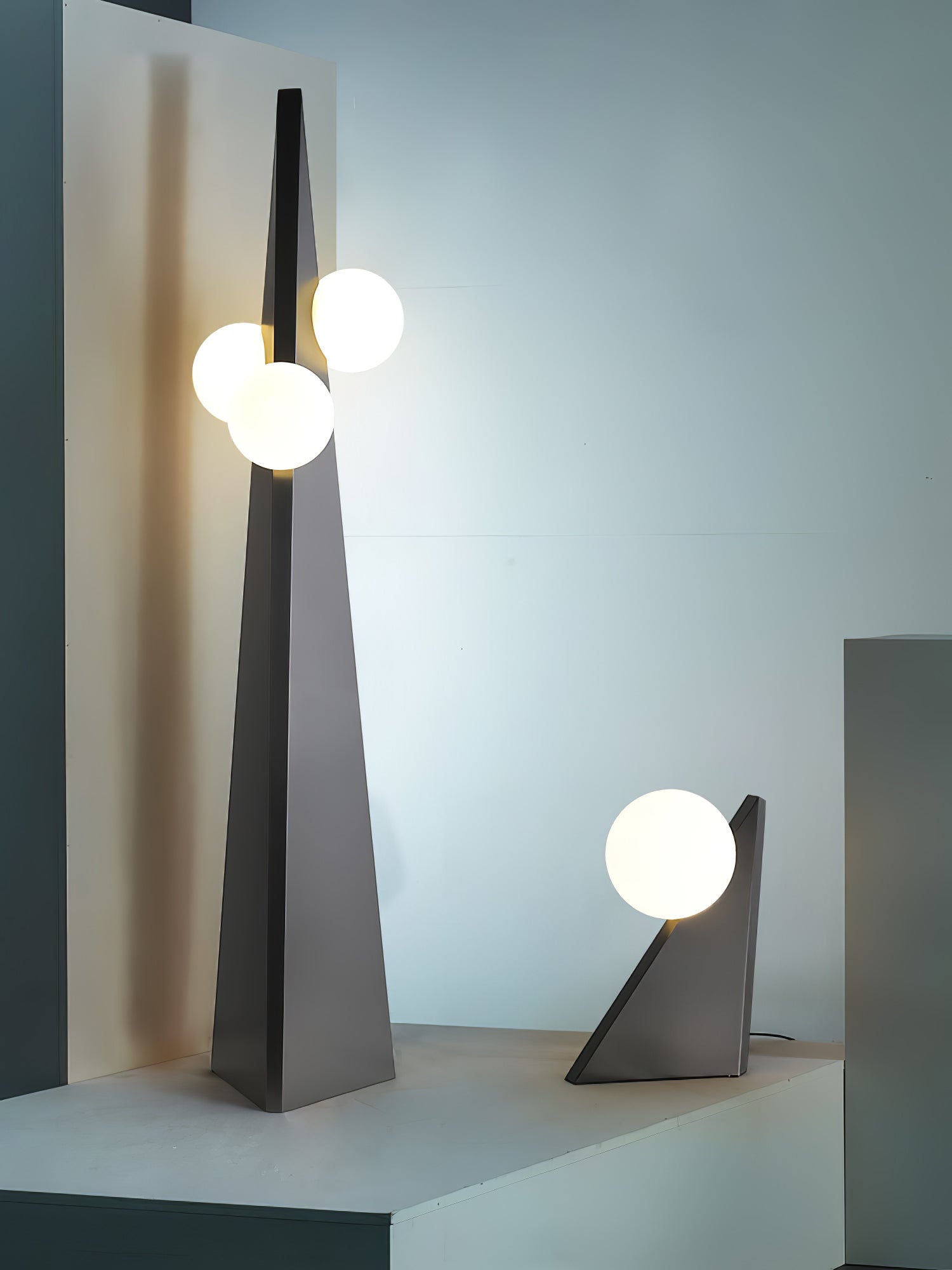 Lymarora Sculptural Floor Lamp-Neutral Decor
