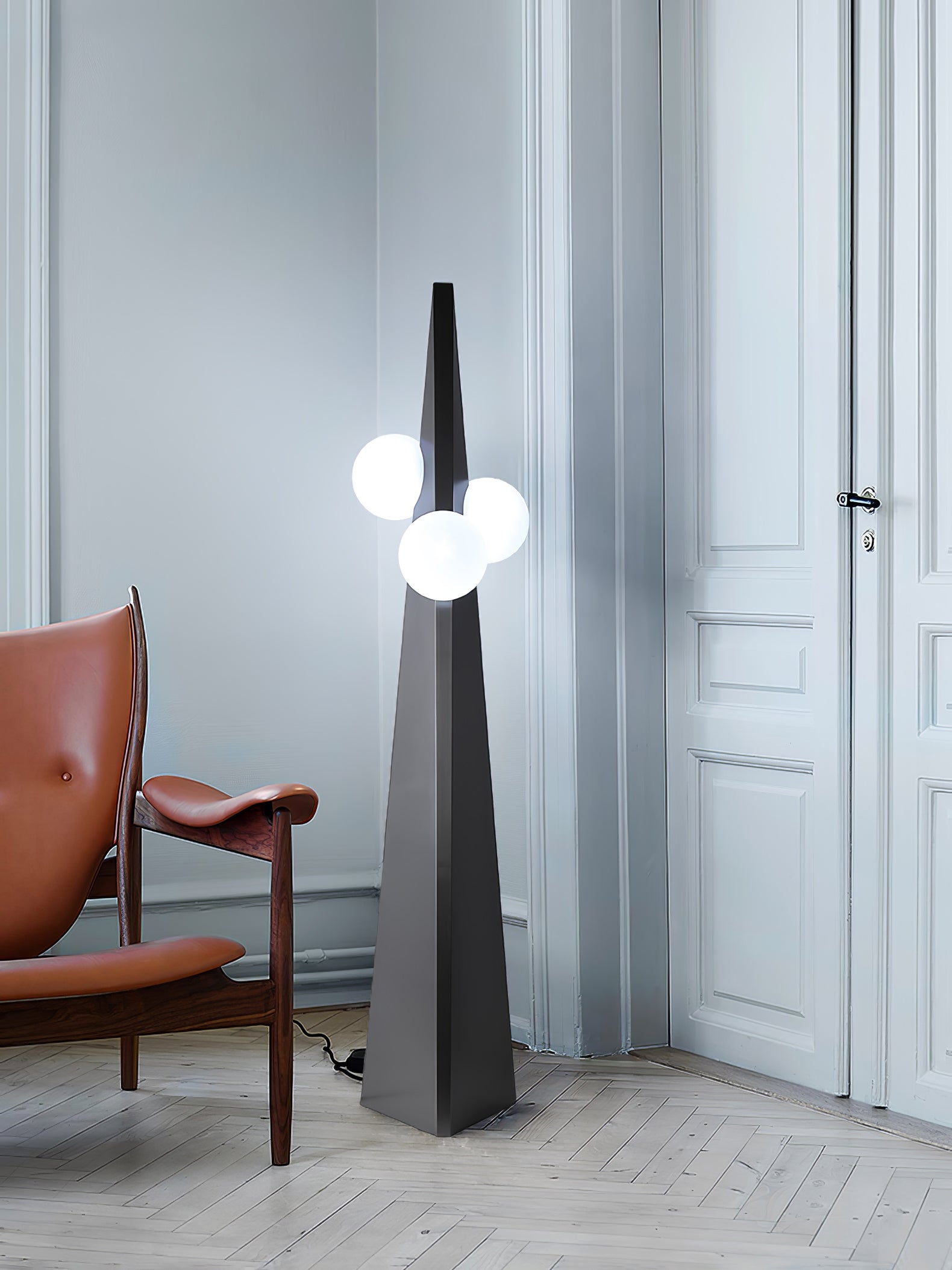 Lymarora Sculptural Floor Lamp-Neutral Decor