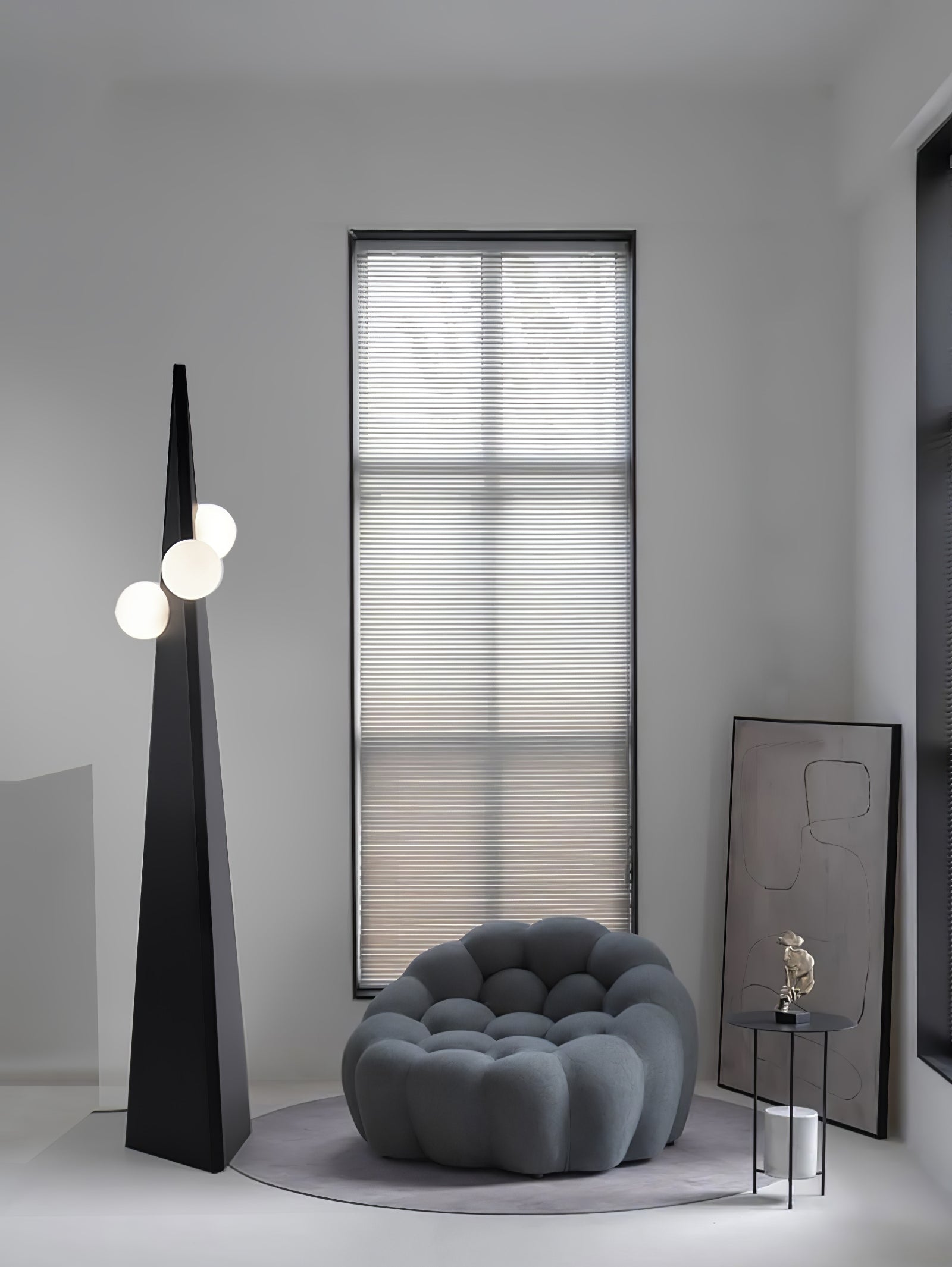 Lymarora Sculptural Floor Lamp-Neutral Decor