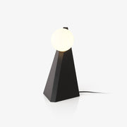 Nixie Geometric Glass Table Lamp-Neutral Decor