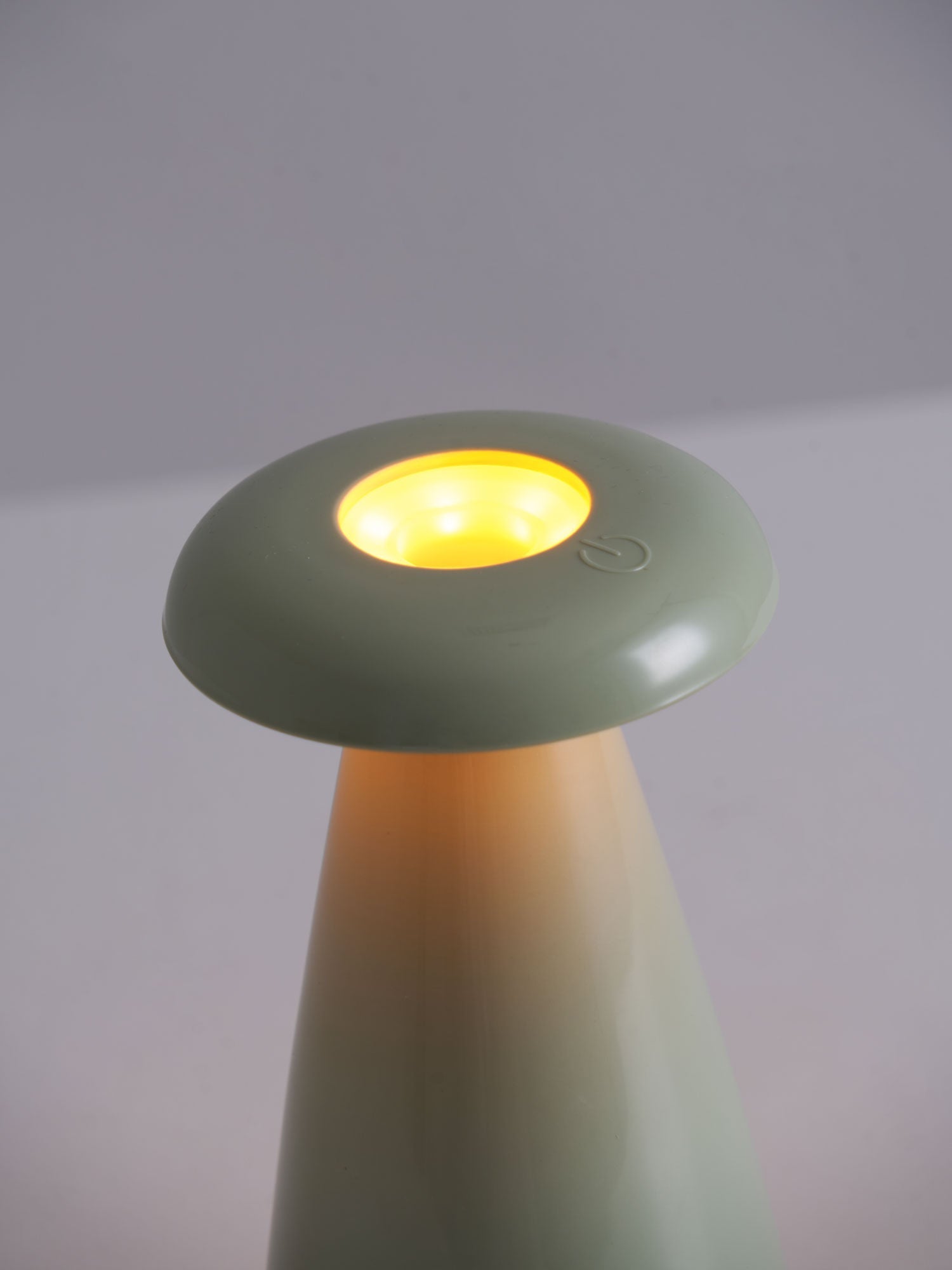 Mushroove Ceramic Minimalist Table Lamp-Neutral Decor