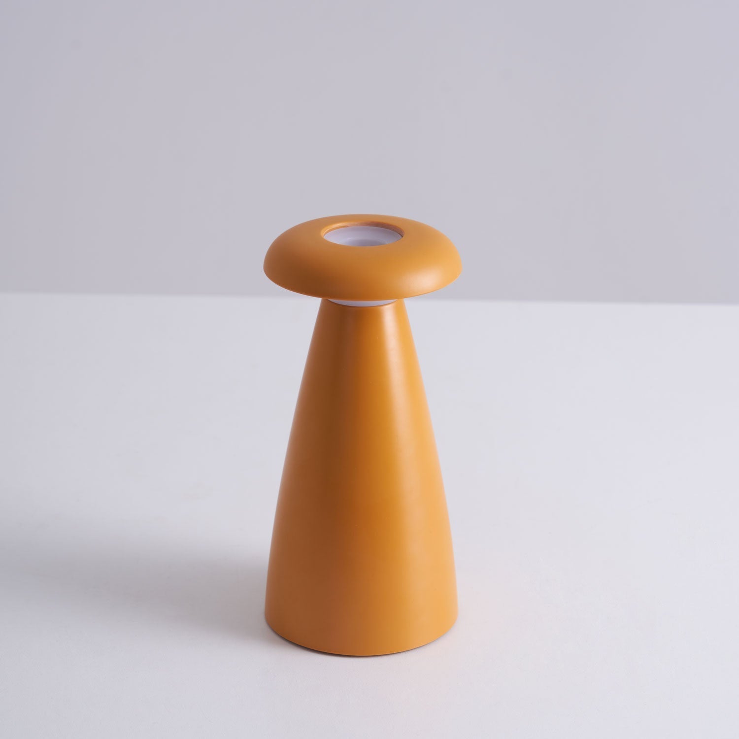 Mushroove Ceramic Minimalist Table Lamp-Neutral Decor