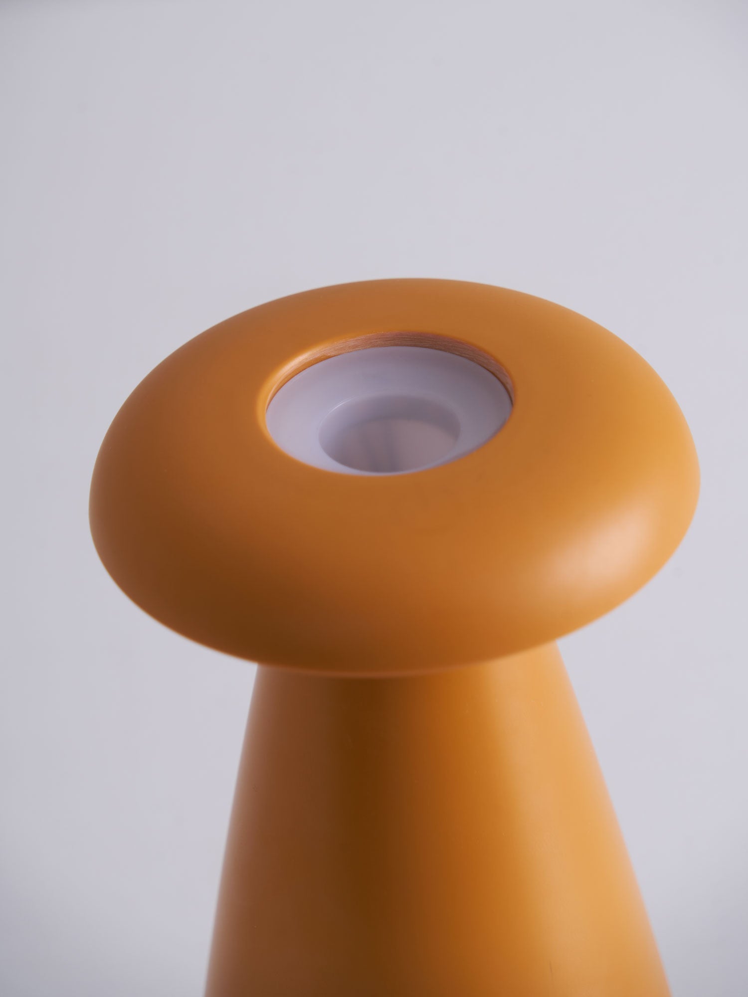 Mushroove Ceramic Minimalist Table Lamp-Neutral Decor
