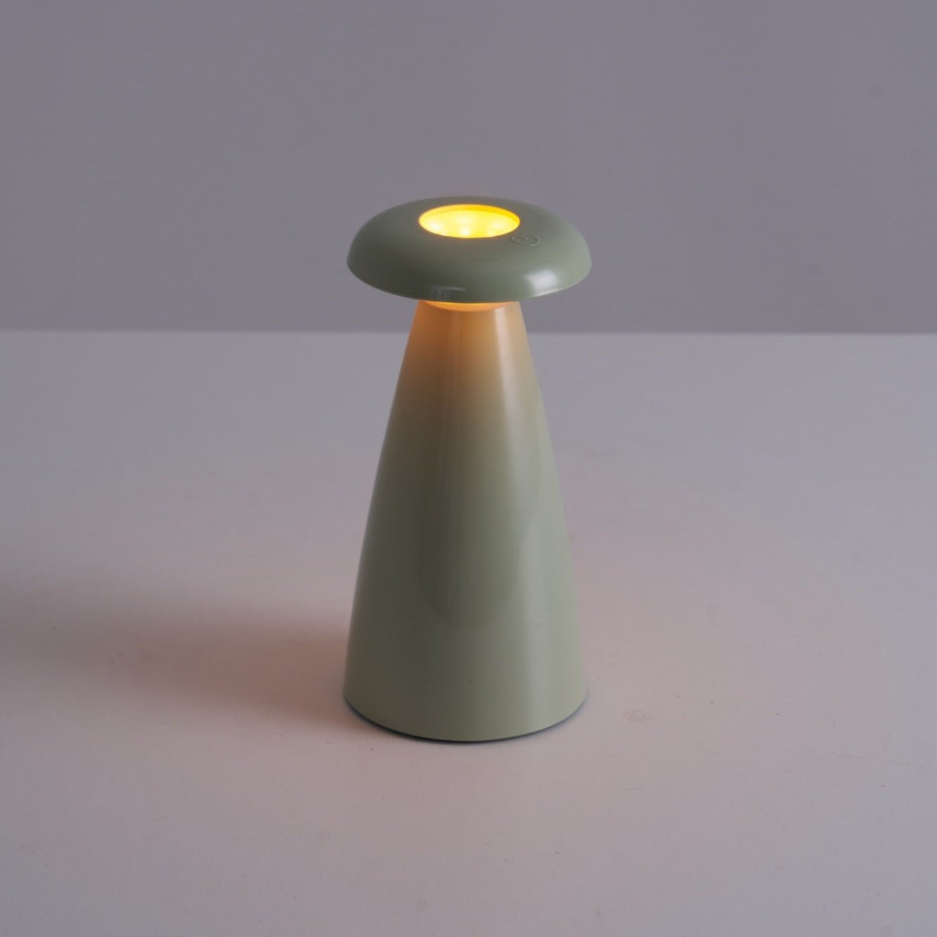 Mushroove Ceramic Minimalist Table Lamp-Neutral Decor