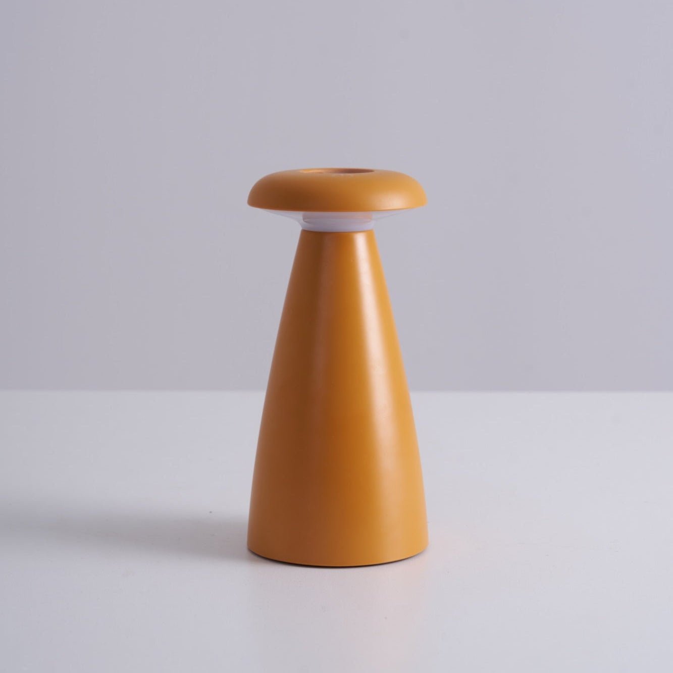 Mushroove Ceramic Minimalist Table Lamp-Neutral Decor