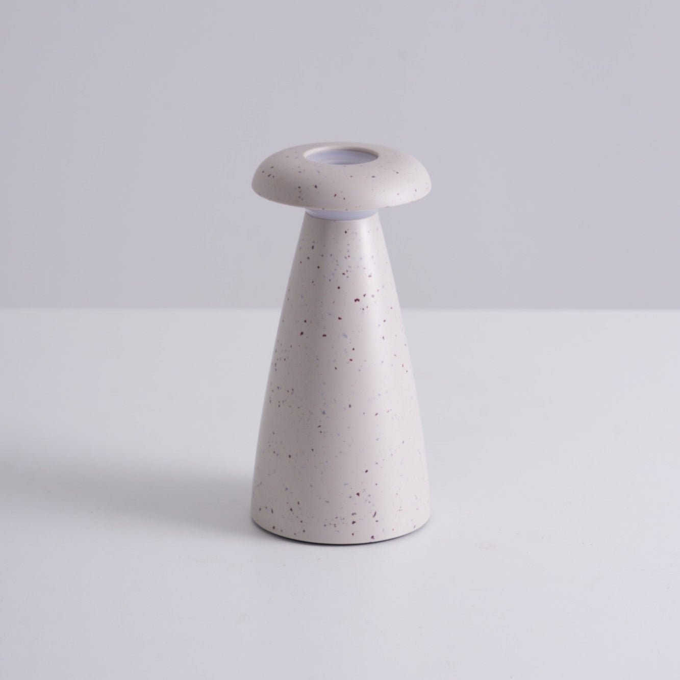 Mushroove Ceramic Minimalist Table Lamp-Neutral Decor