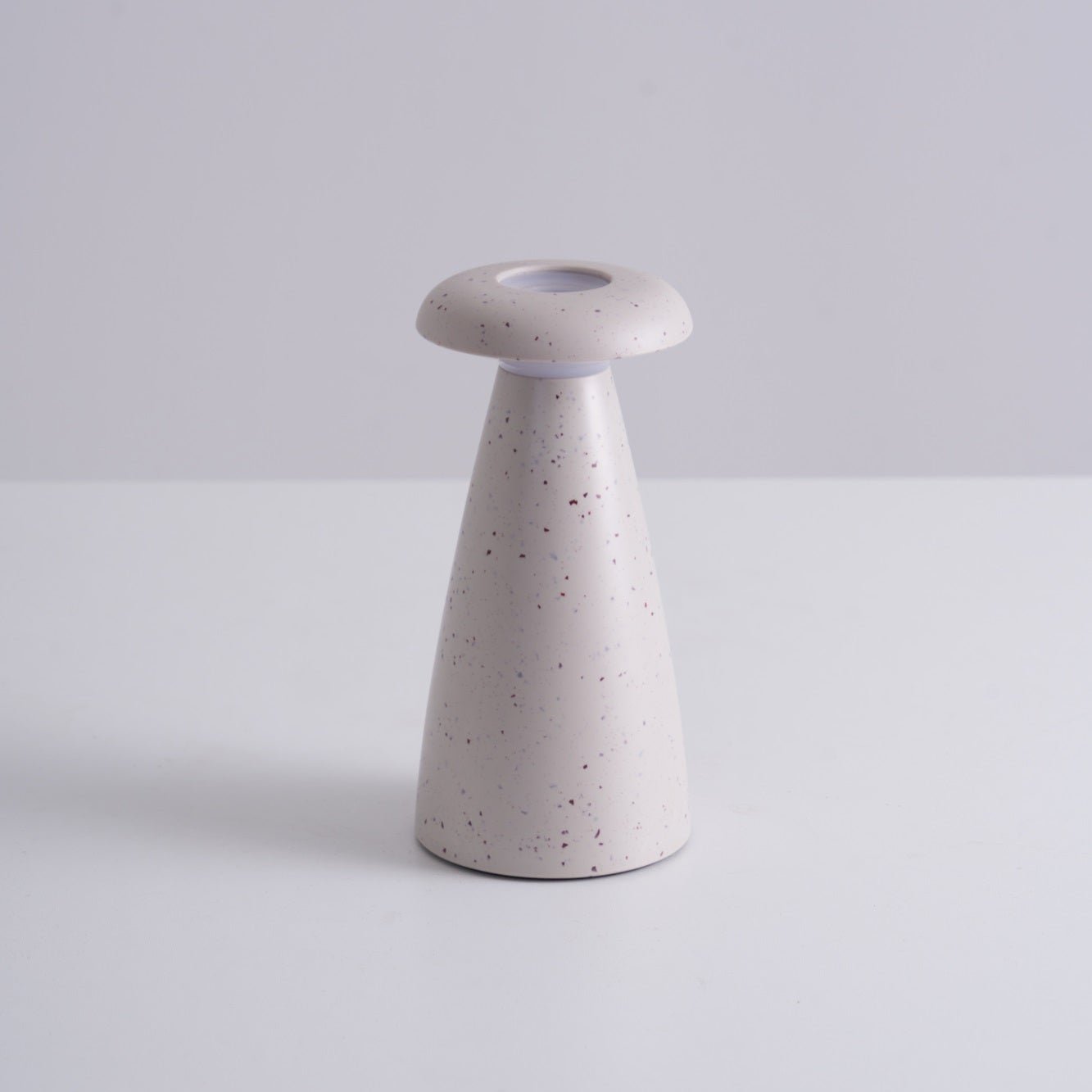 Mushroove Ceramic Minimalist Table Lamp-Neutral Decor