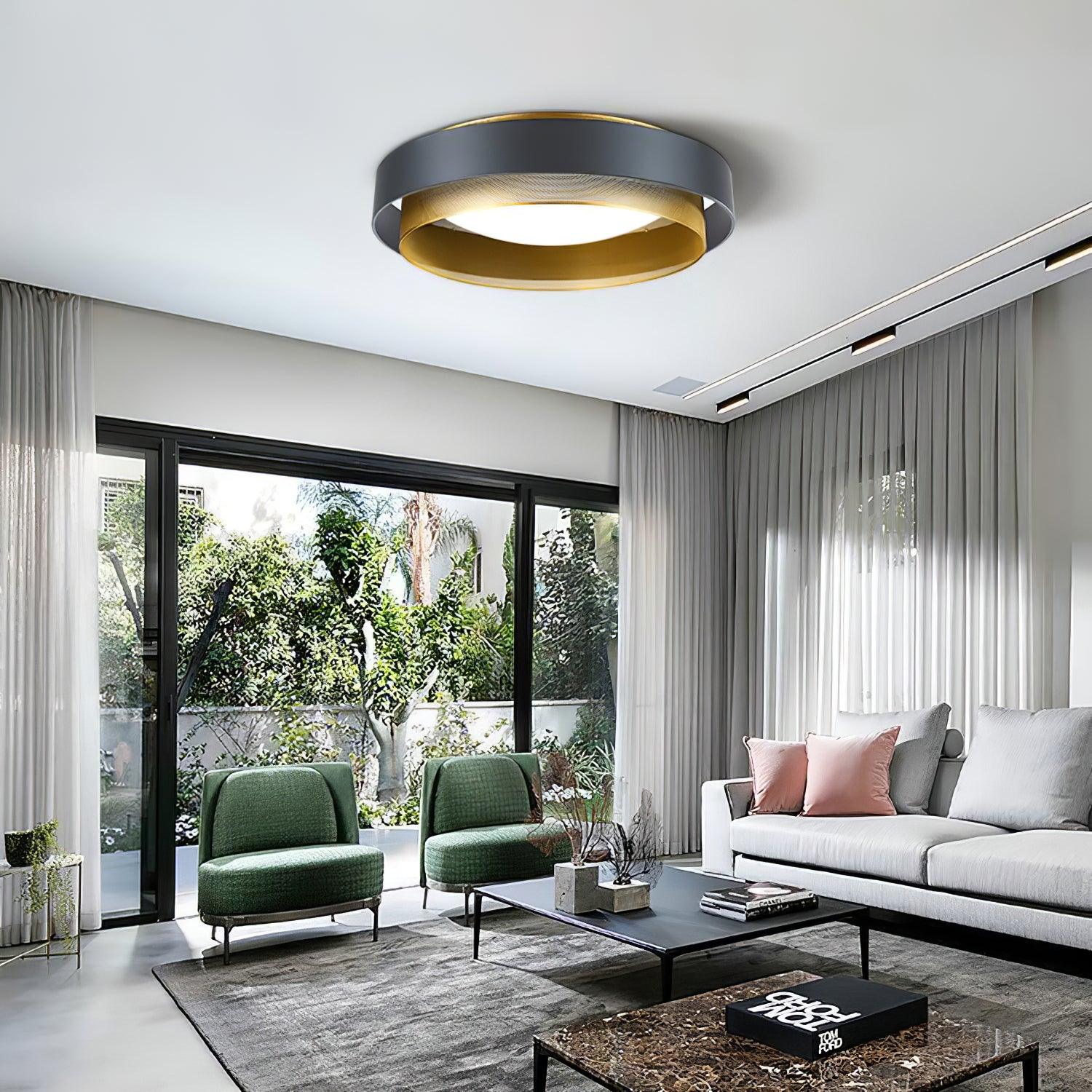 Revenu Modern Minimalist Ceiling Light-Neutral Decor
